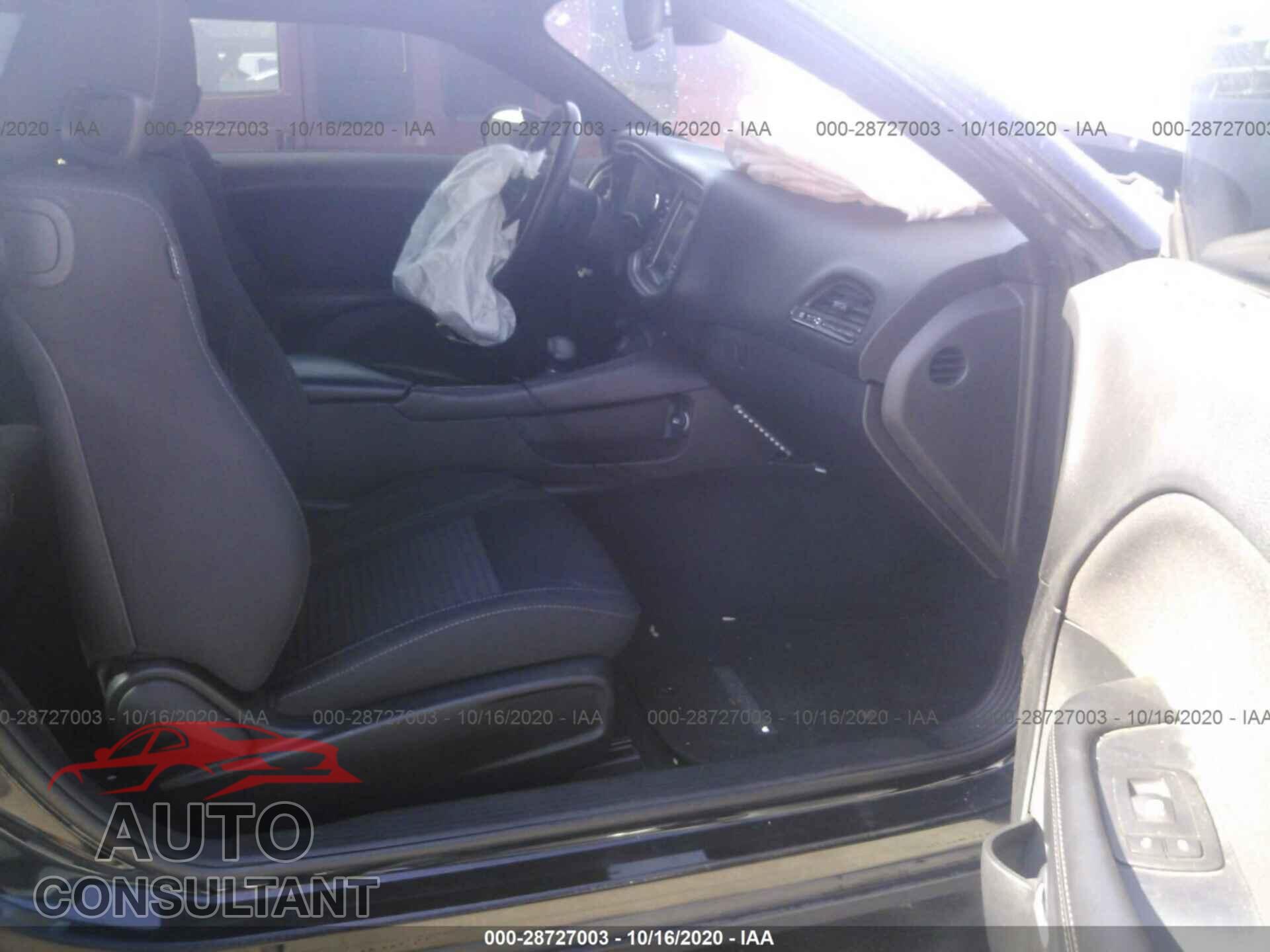 DODGE CHALLENGER 2016 - 2C3CDZAG1GH323100