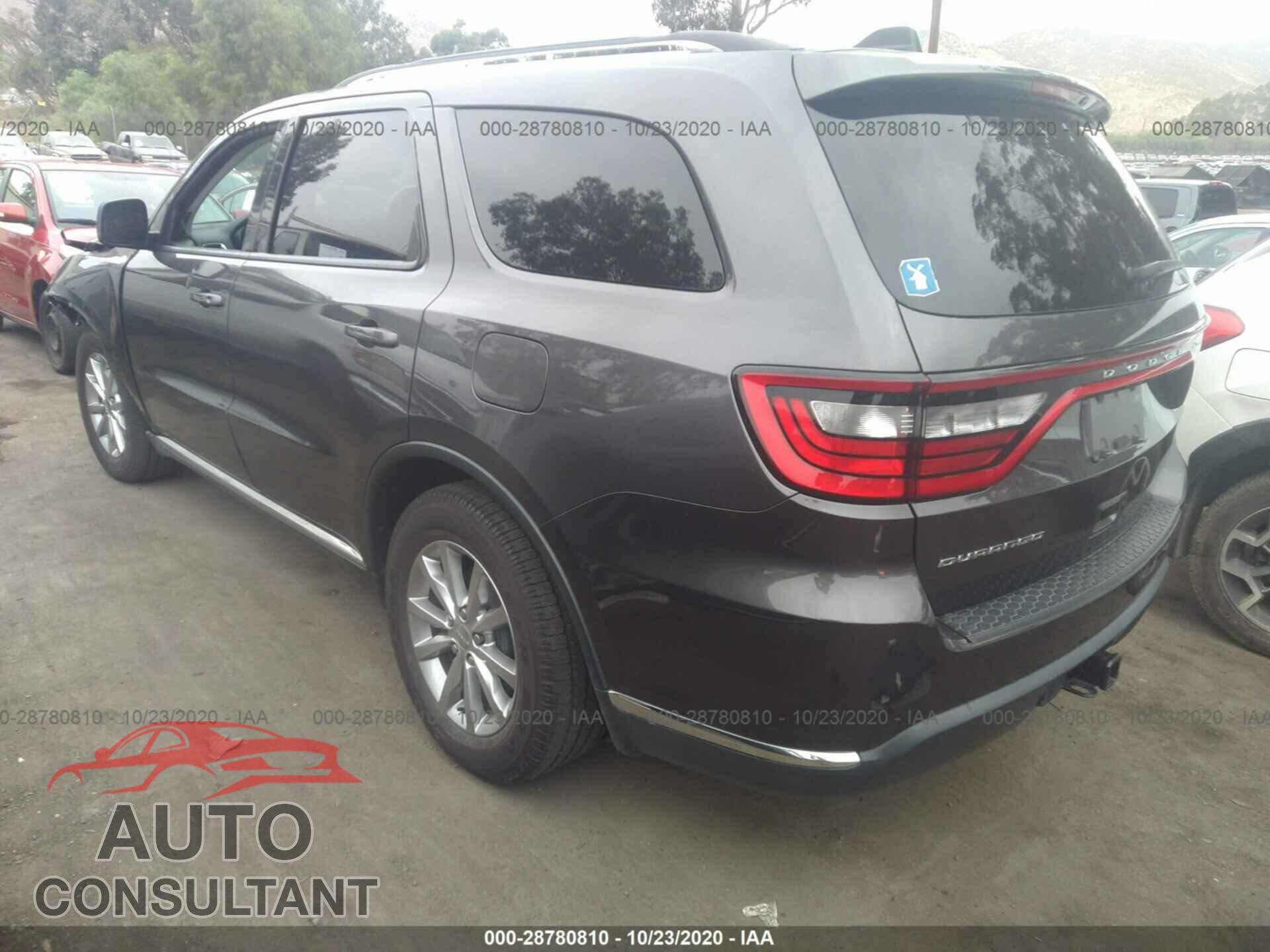DODGE DURANGO 2017 - 1C4RDHAG2HC709285