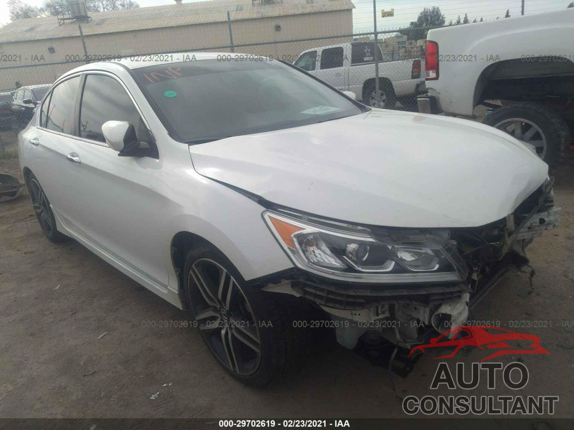 HONDA ACCORD SEDAN 2016 - 1HGCR2F51GA067682