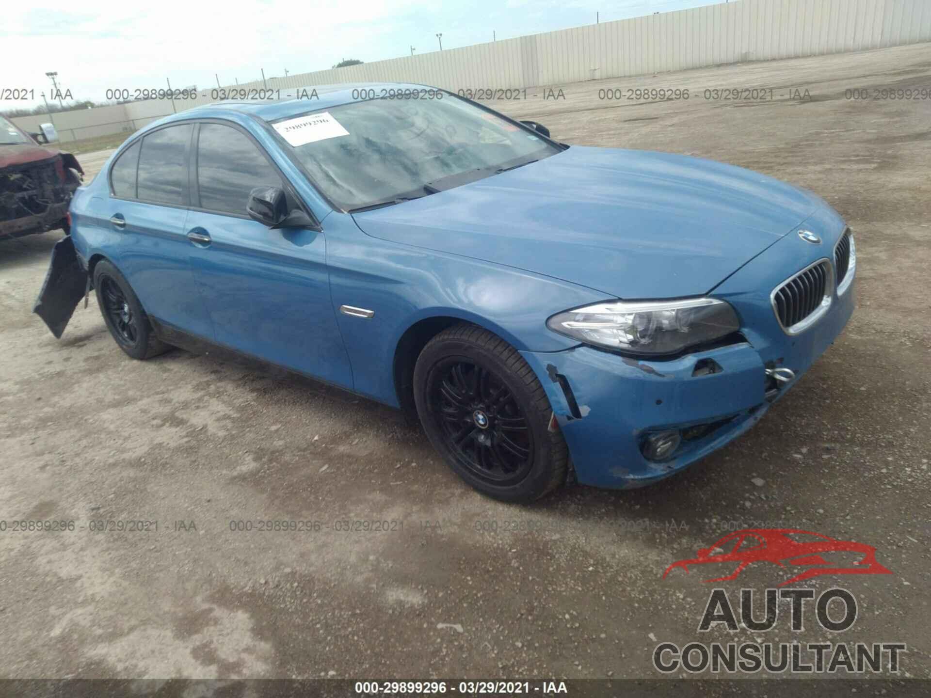 BMW 5 SERIES 2016 - WBA5A5C57GG350442