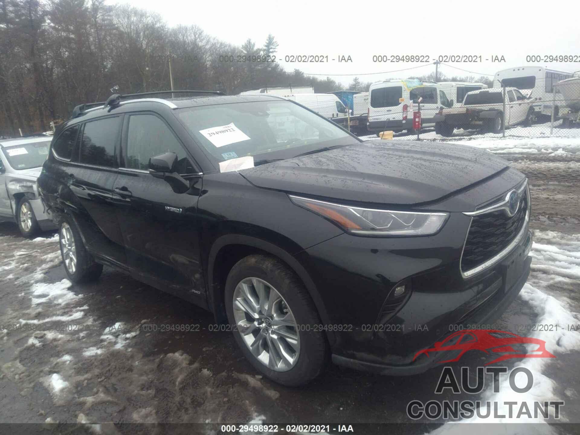 TOYOTA HIGHLANDER 2020 - 5TDXBRCH2LS010075