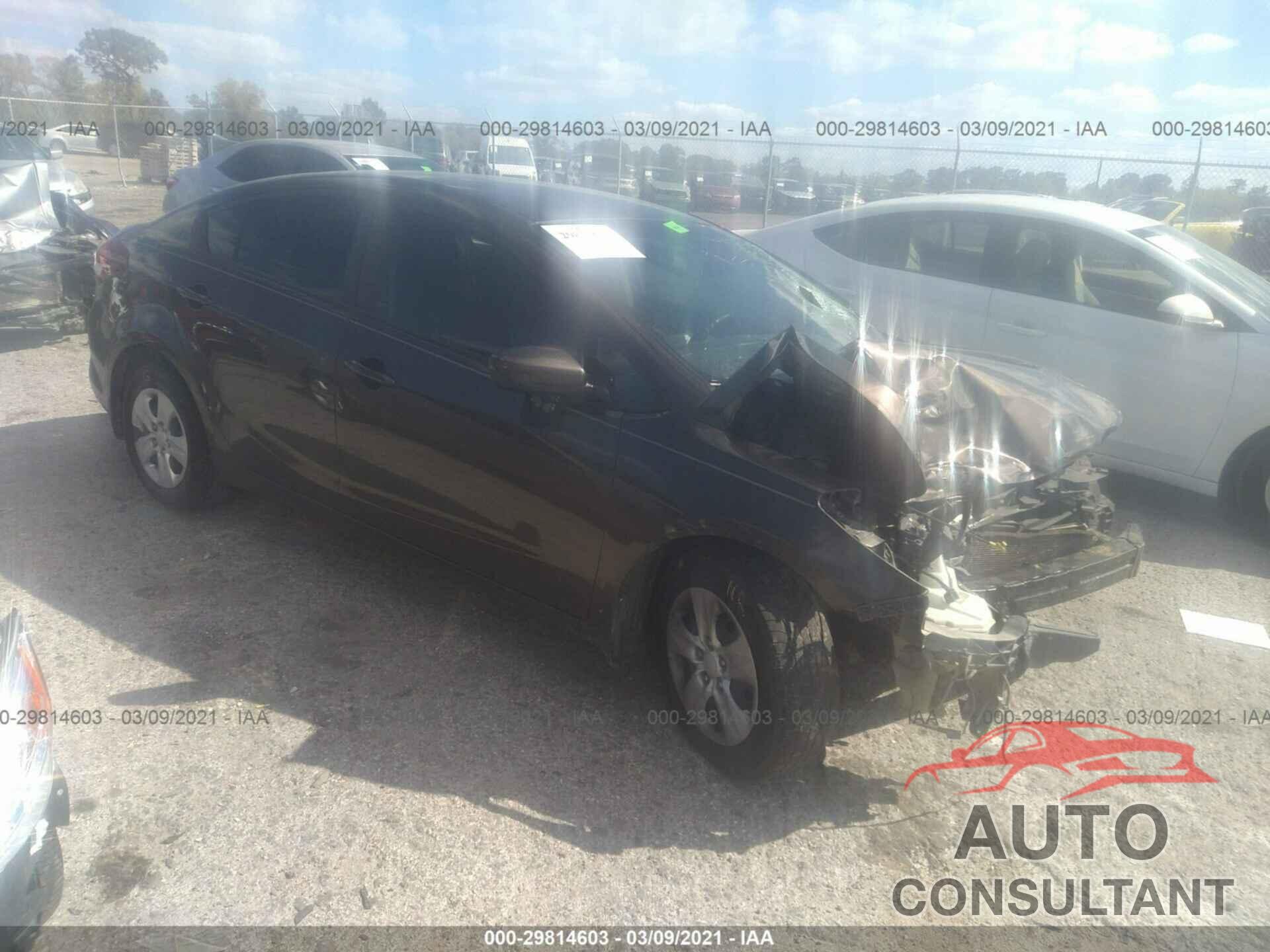 KIA FORTE 2017 - 3KPFK4A70HE126448