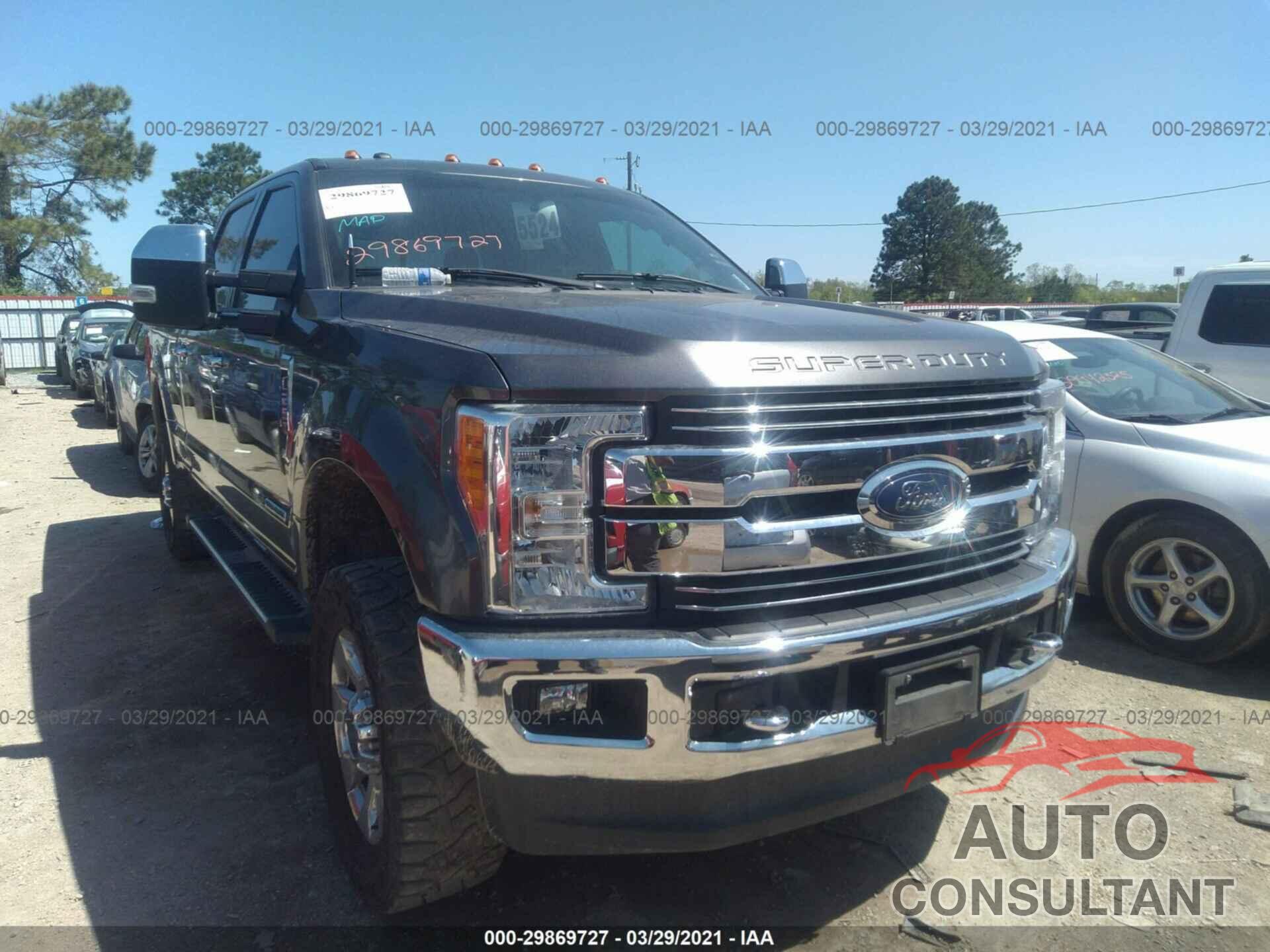 FORD SUPER DUTY F-250 SRW 2017 - 1FT7W2BT0HEC28448