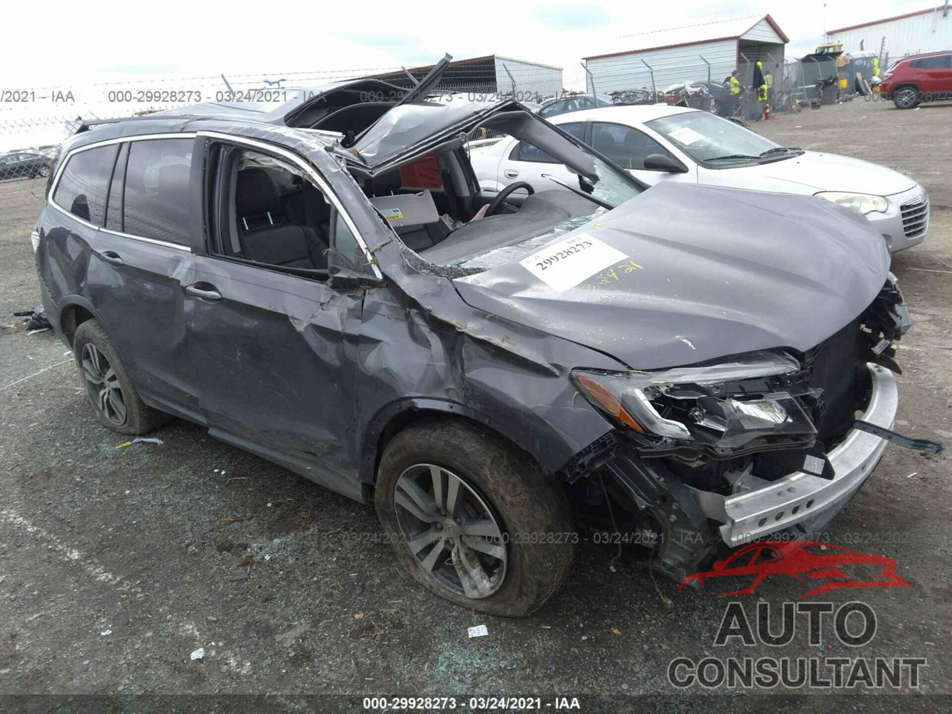 HONDA PILOT 2016 - 5FNYF5H5XGB056859