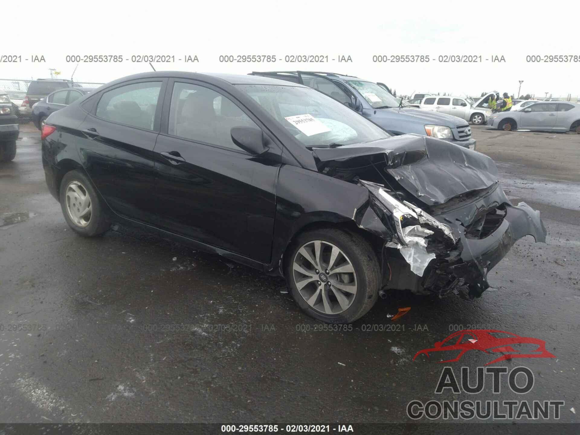 HYUNDAI ACCENT 2017 - KMHCT4AE7HU377379