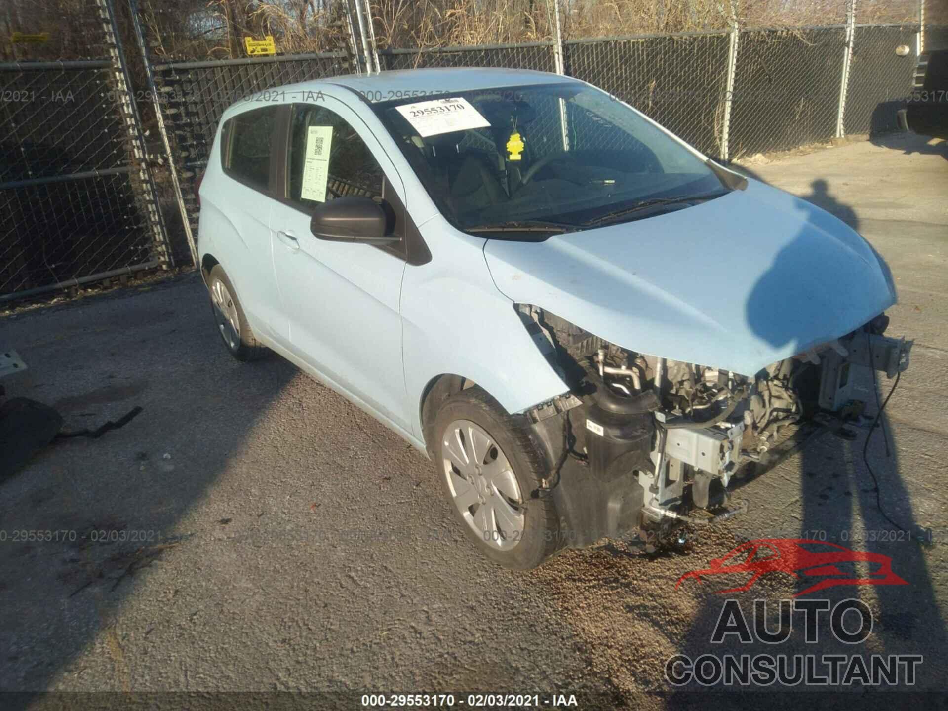 CHEVROLET SPARK 2016 - KL8CB6SA2GC578666