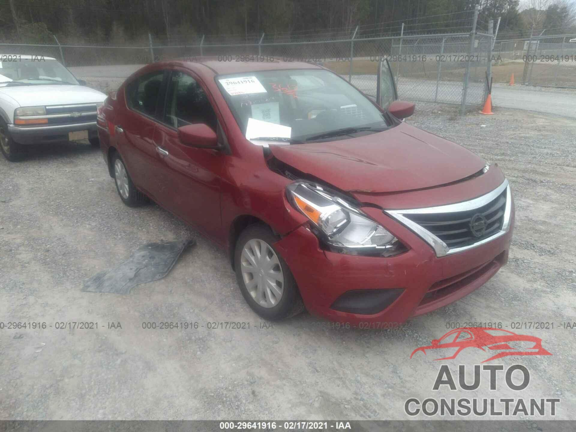 NISSAN VERSA 2016 - 3N1CN7AP8GL826906