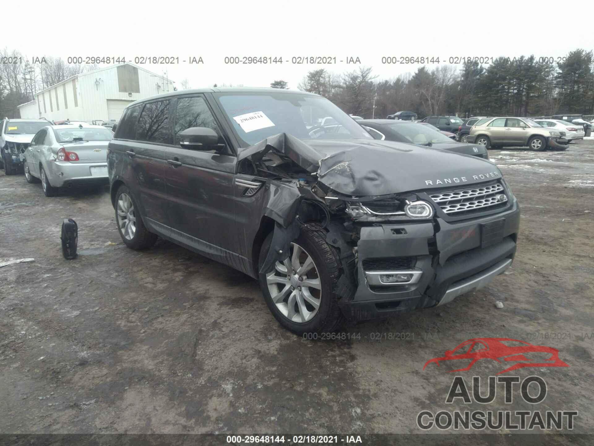 LAND ROVER RANGE ROVER SPORT 2016 - SALWR2KF5GA119818