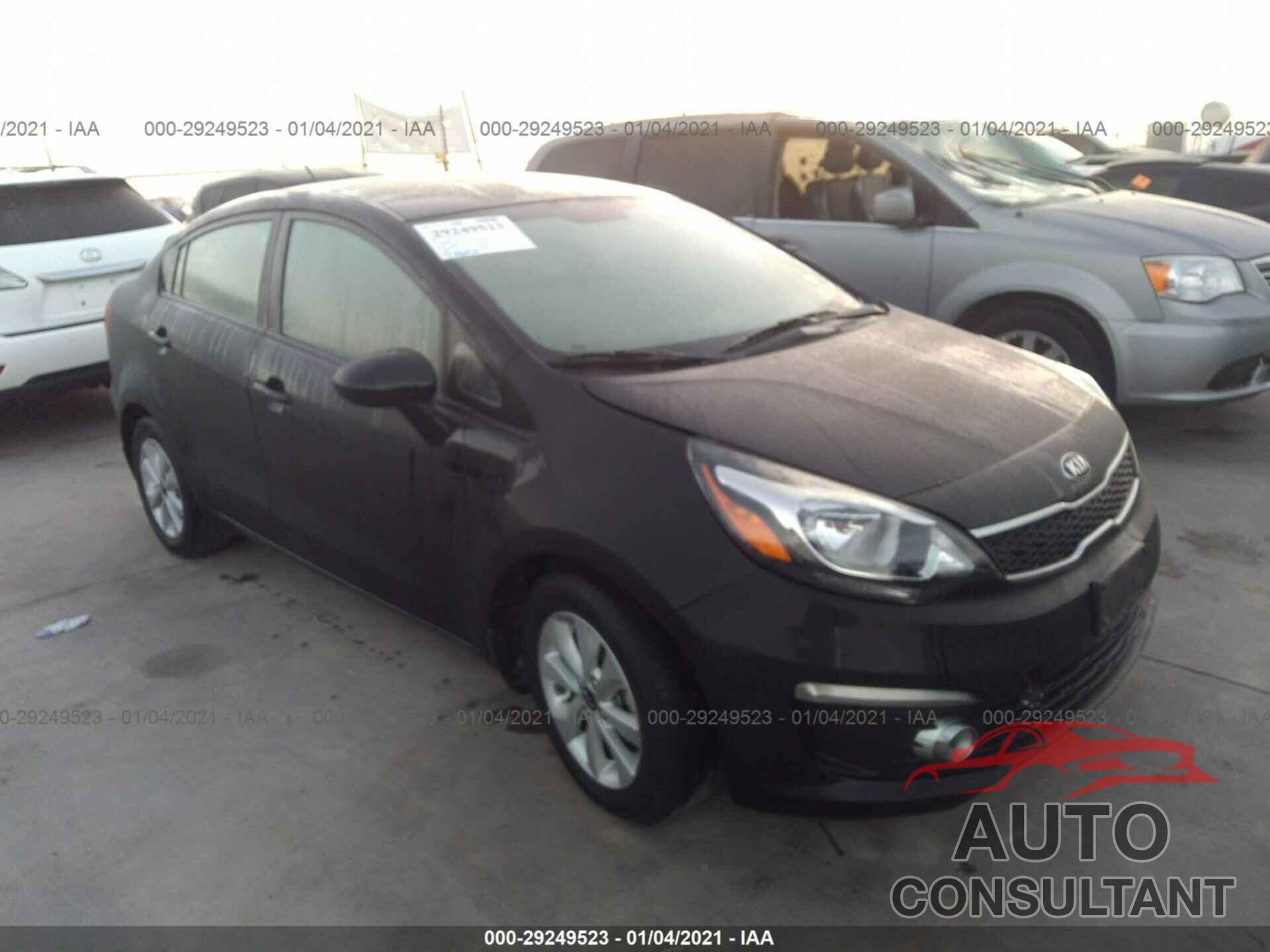 KIA RIO 2017 - KNADN4A30H6071658