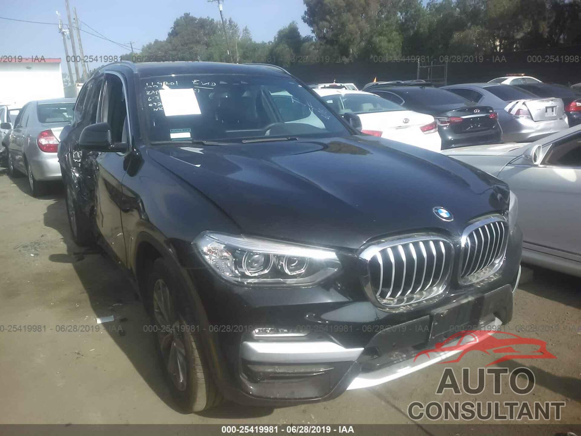 BMW X3 2019 - 5UXTR7C54KLF25973