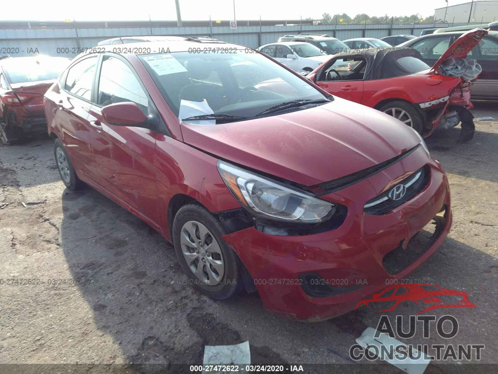 Hyundai Accent 2016 - KMHCT4AE9GU072836