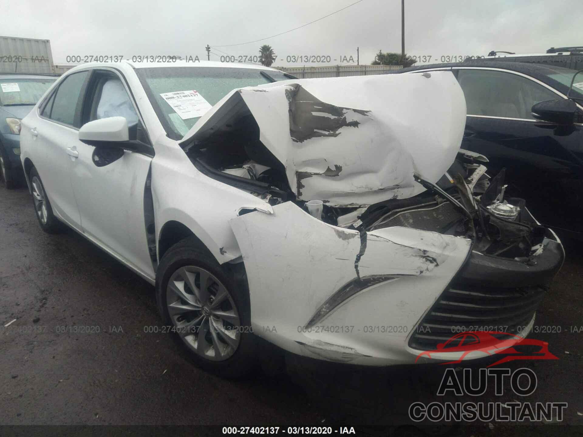 Toyota Camry 2016 - 4T4BF1FK0GR519043