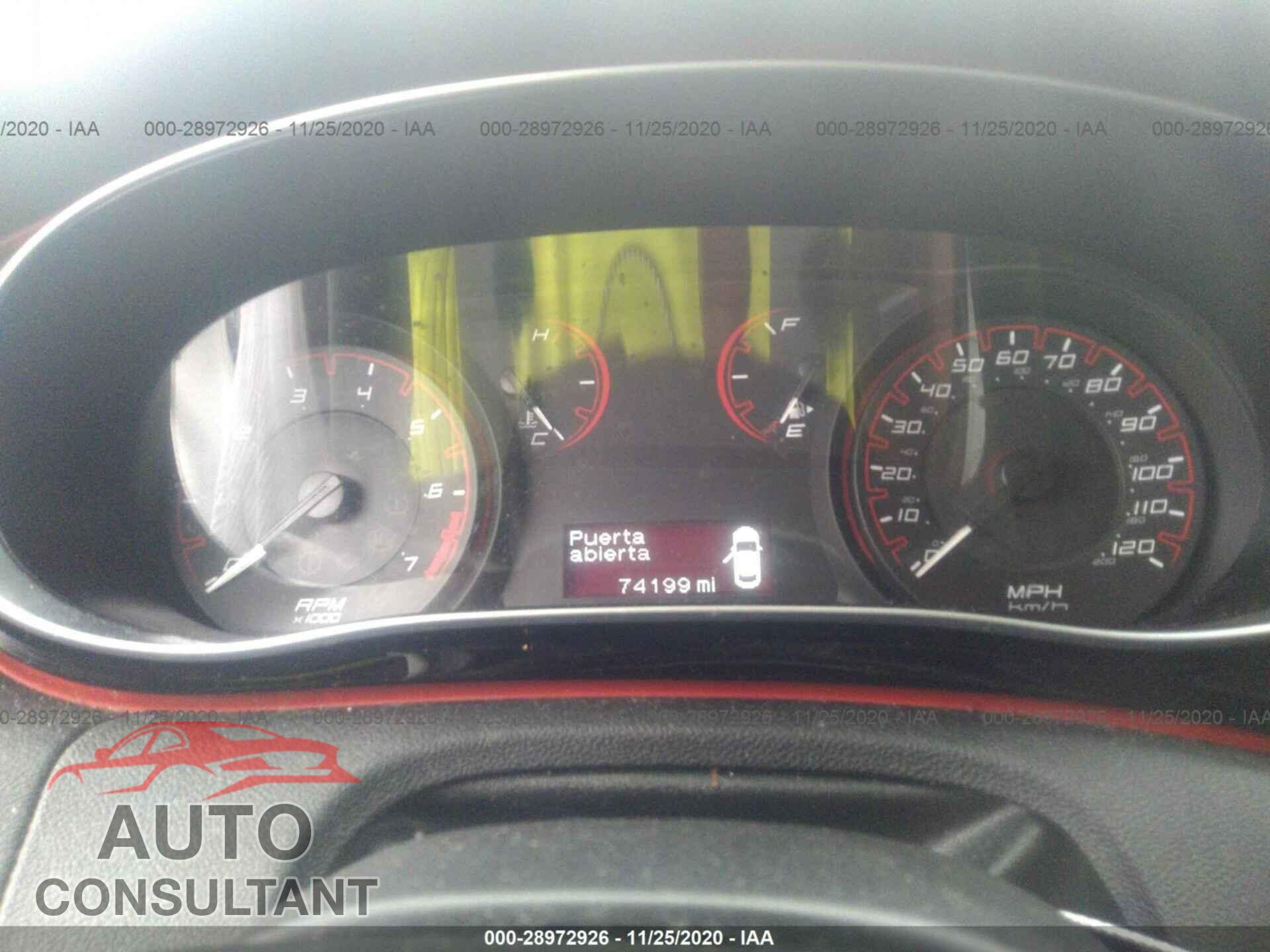 DODGE DART 2016 - 1C3CDFBB6GD577285