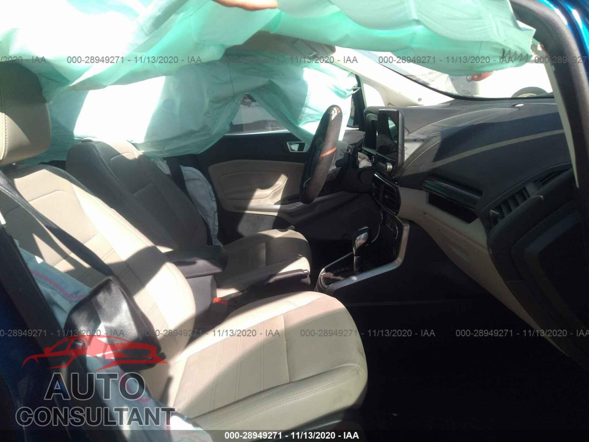 FORD ECOSPORT 2019 - MAJ6S3KL2KC257889