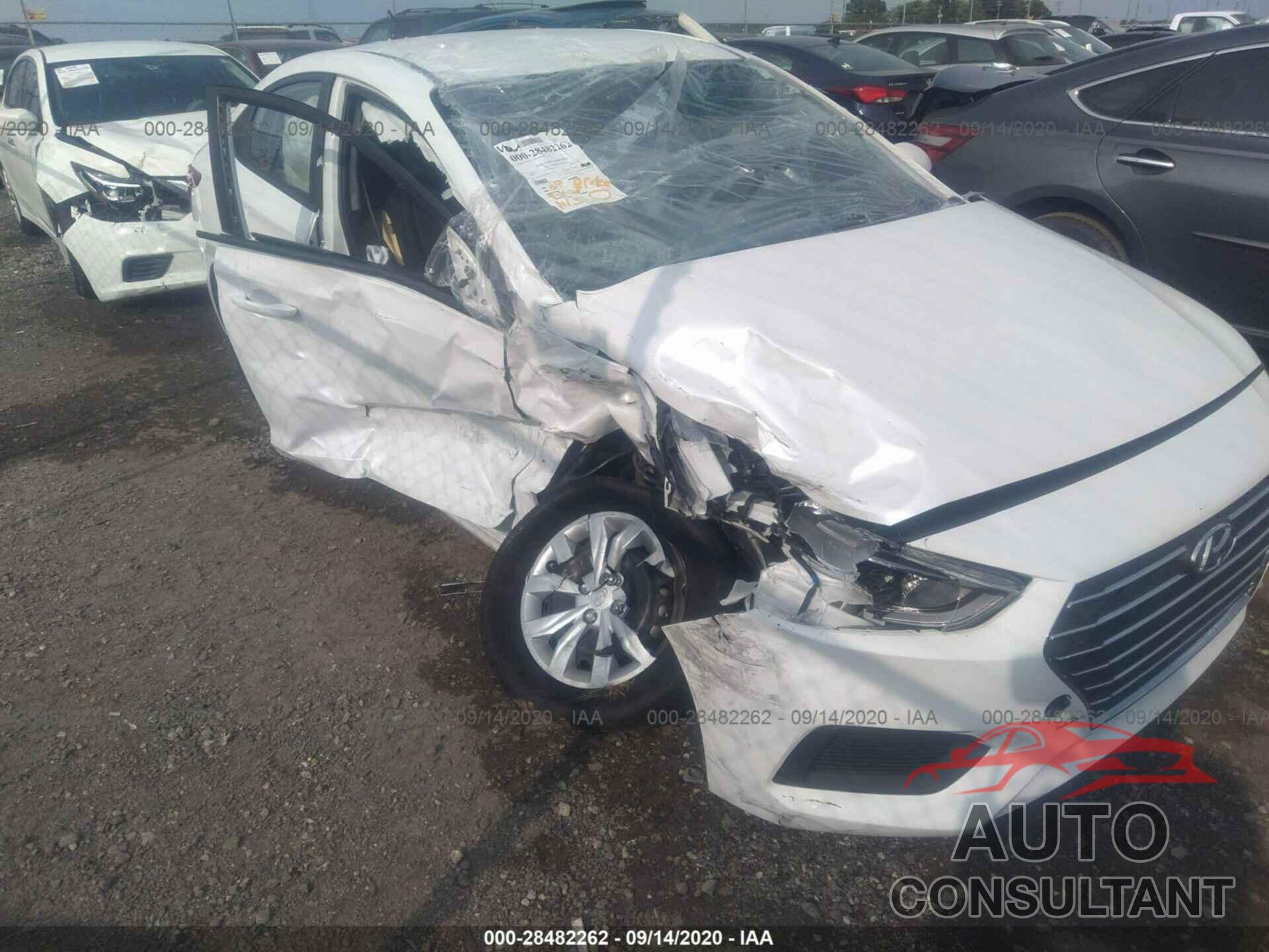 HYUNDAI ACCENT 2019 - 3KPC24A38KE062361