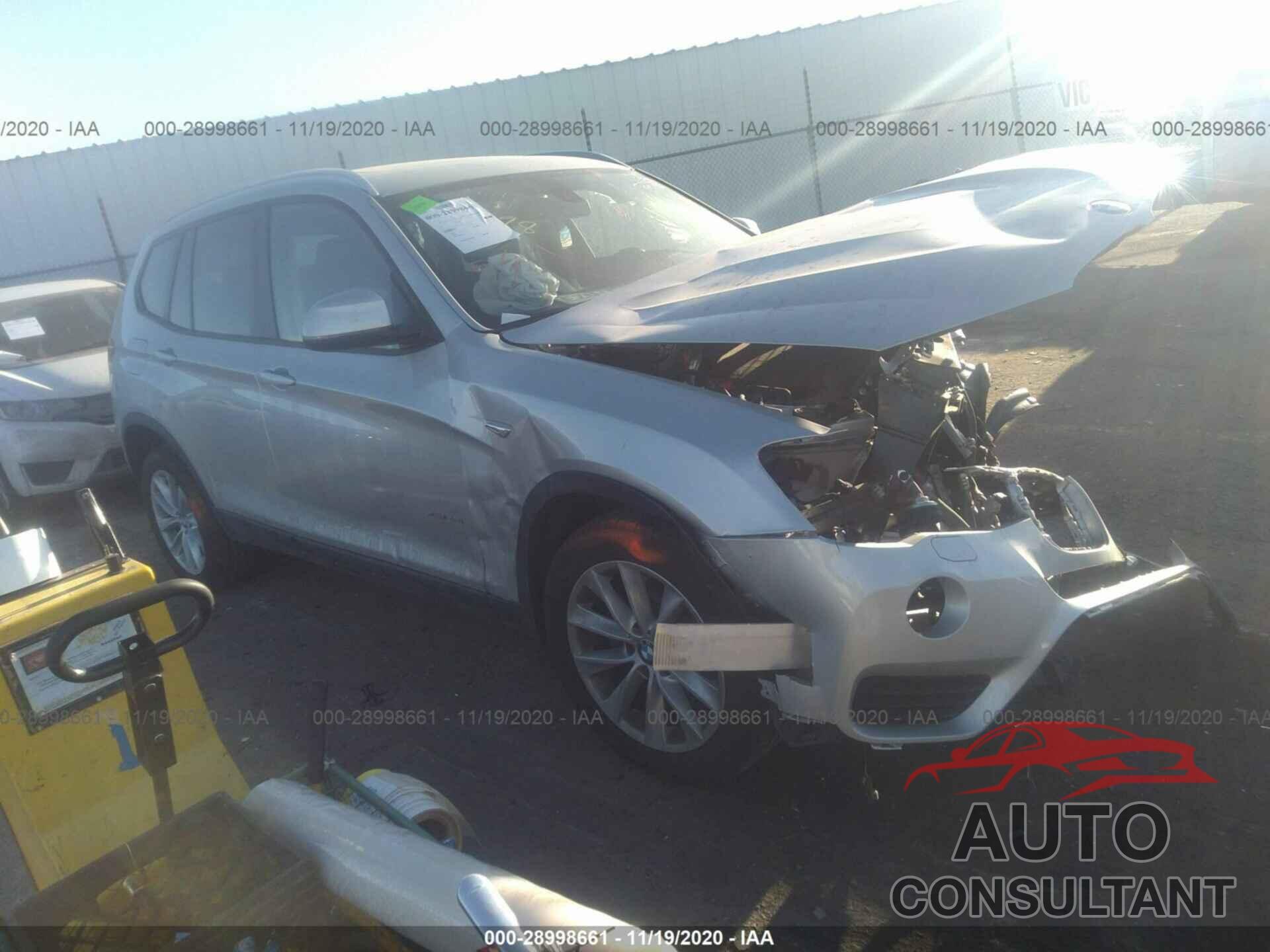 BMW X3 2017 - 5UXWX9C37H0W76519