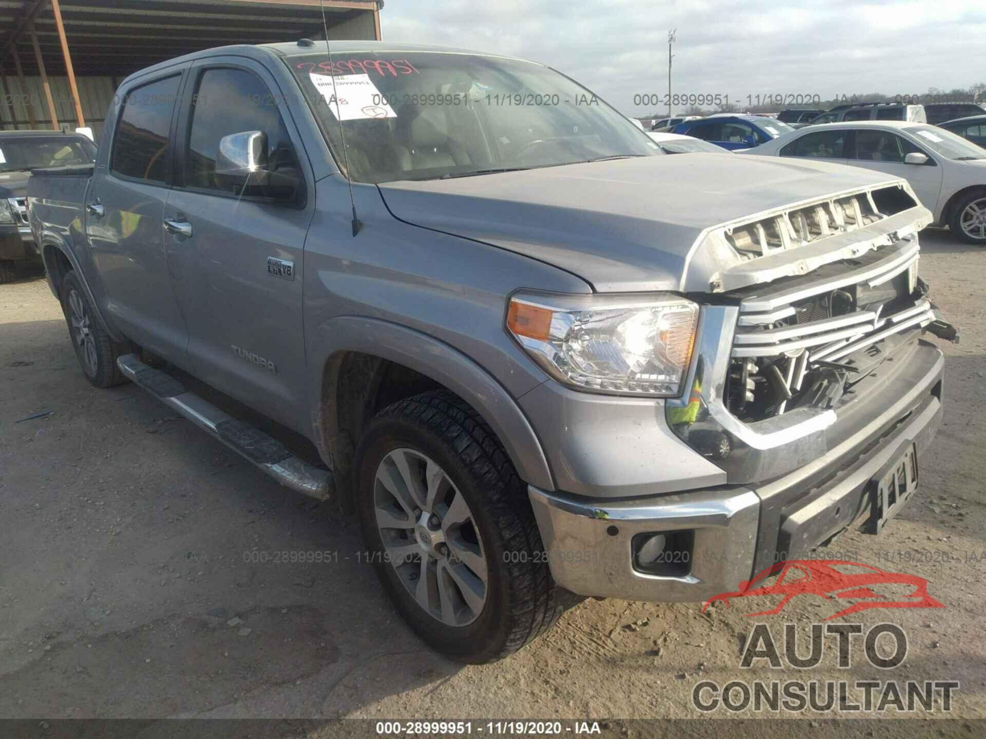 TOYOTA TUNDRA 4WD 2017 - 5TFHW5F13HX641533