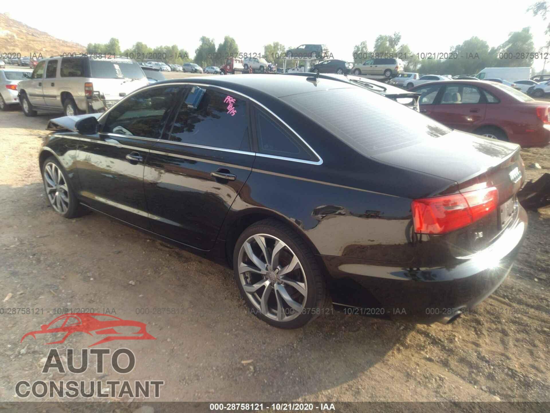 AUDI A6 2013 - WAUGFAFC8DN158113