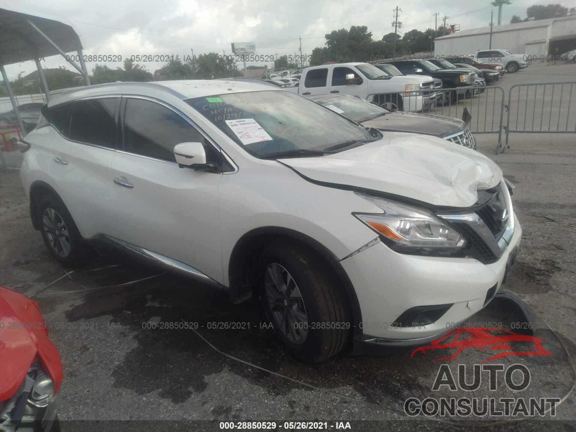 NISSAN MURANO 2017 - 5N1AZ2MG3HN171736