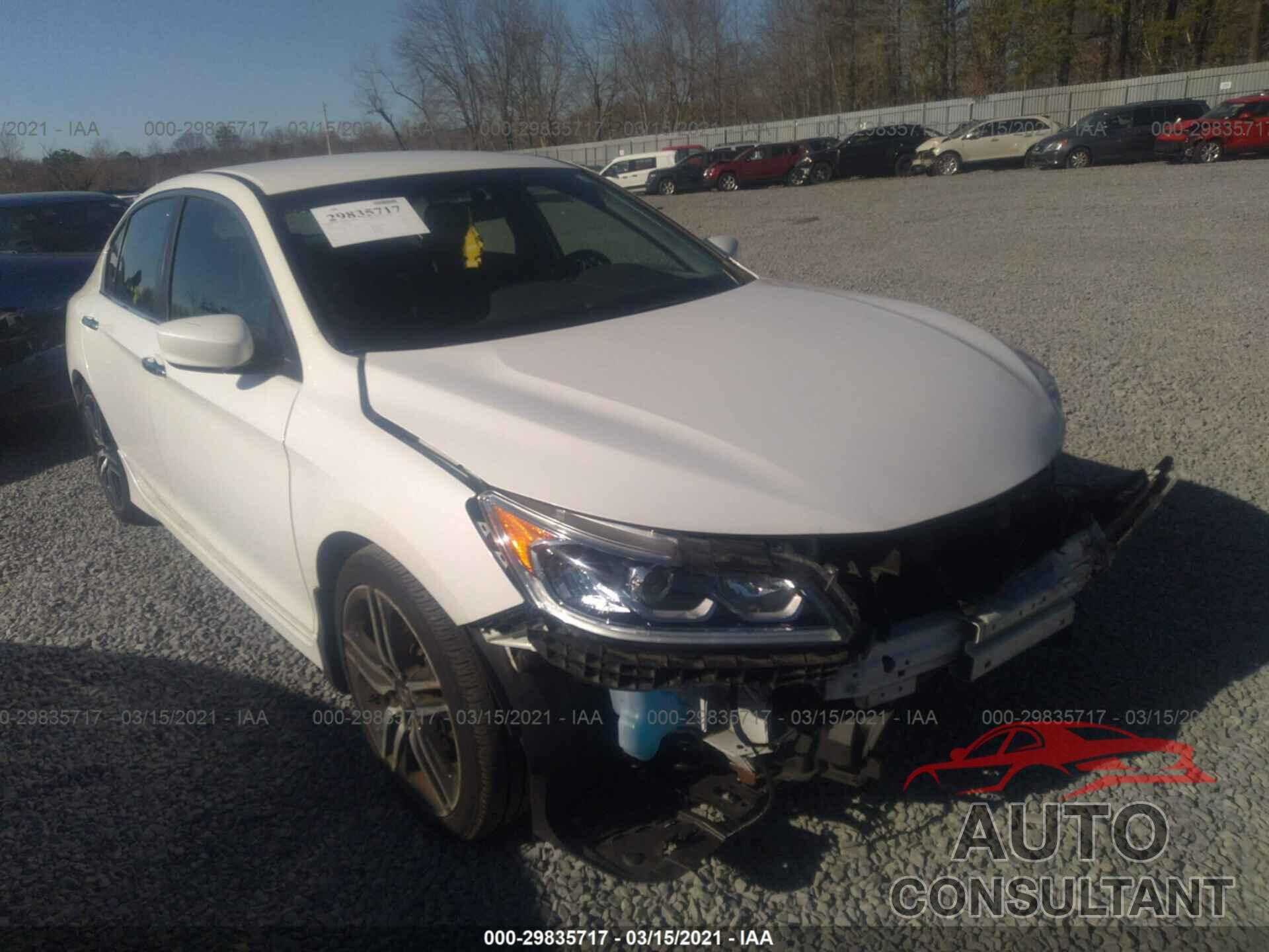 HONDA ACCORD SEDAN 2017 - 1HGCR2F14HA110037