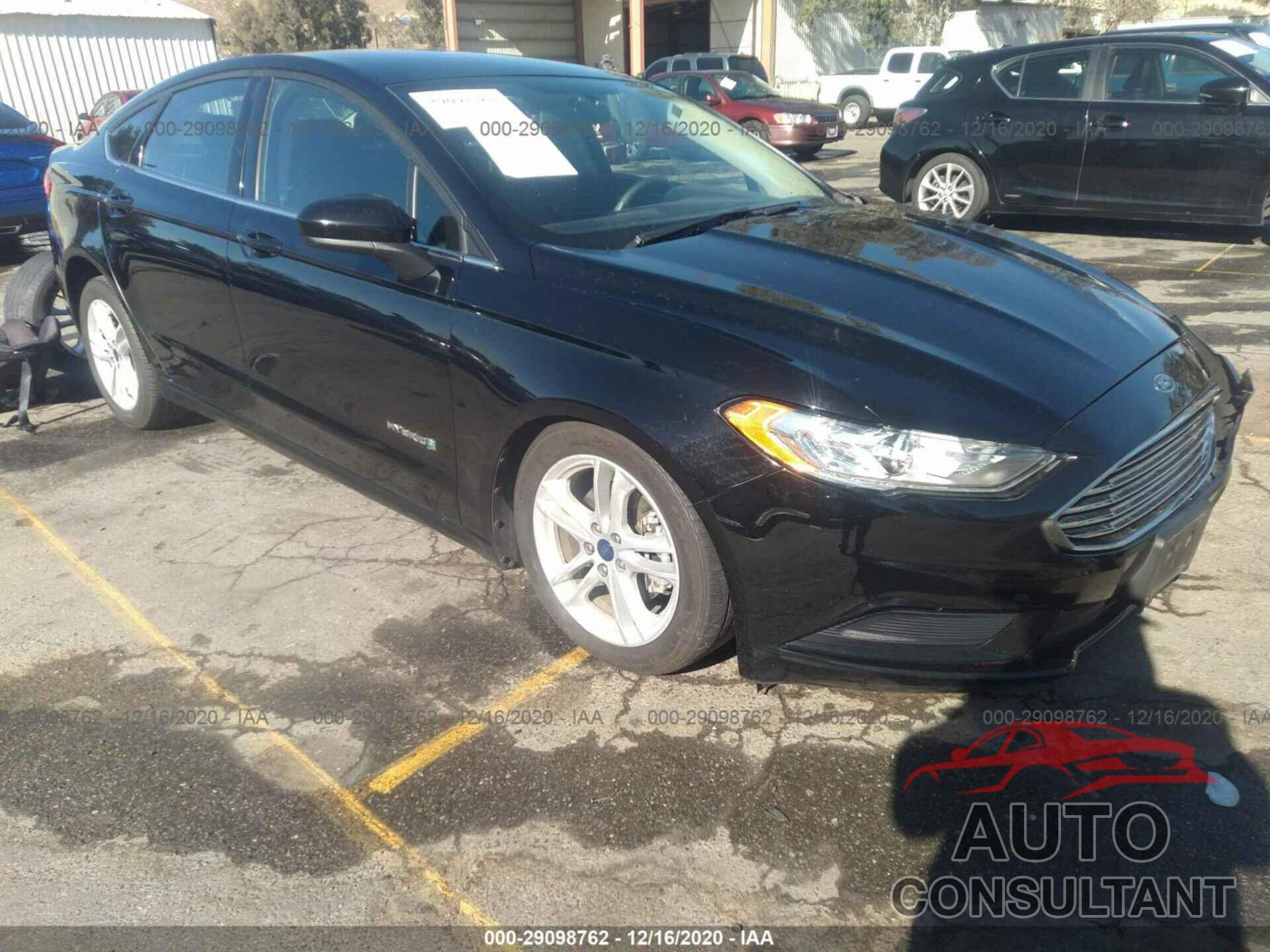 FORD FUSION HYBRID 2018 - 3FA6P0LU9JR102196