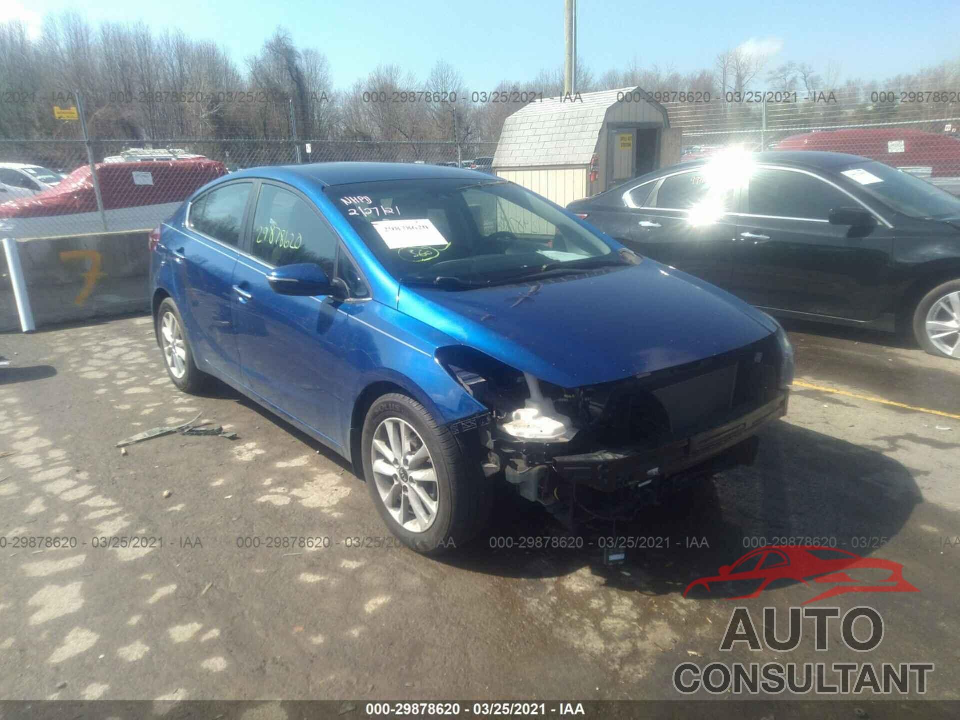 KIA FORTE 2017 - 3KPFL4A77HE006739