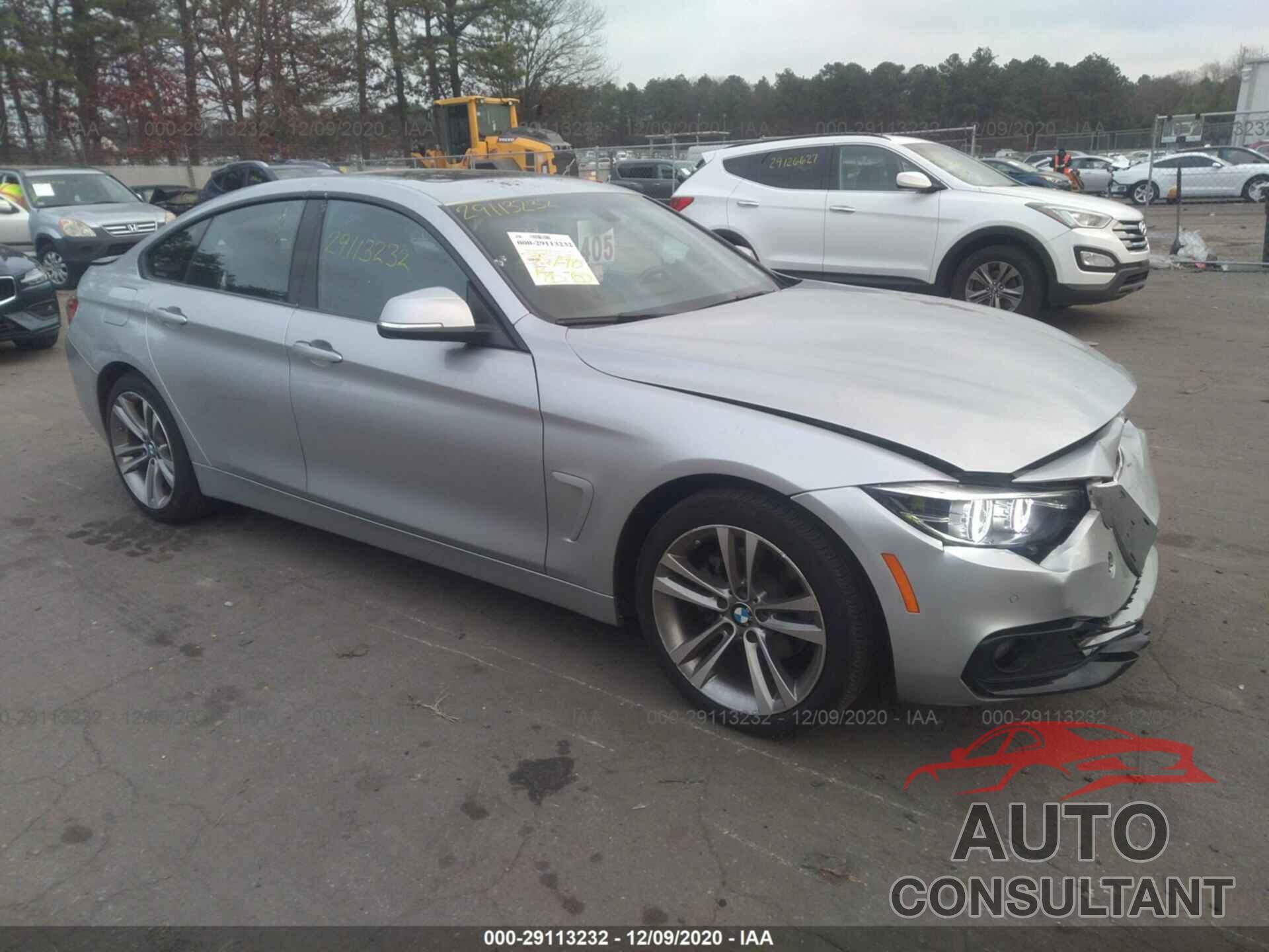 BMW 4 SERIES 2018 - WBA4J3C59JBL04471