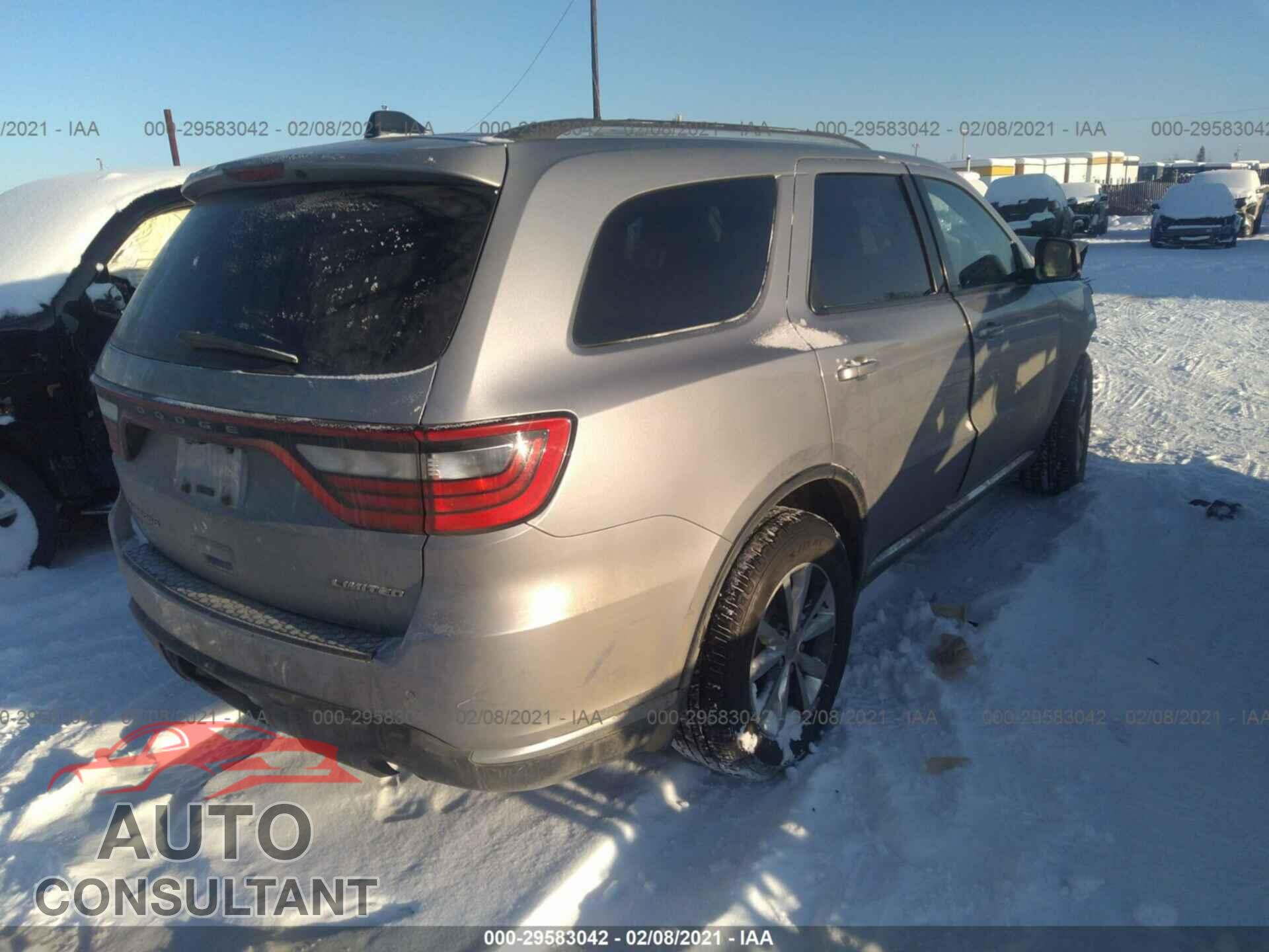DODGE DURANGO 2016 - 1C4RDJDGXGC369952