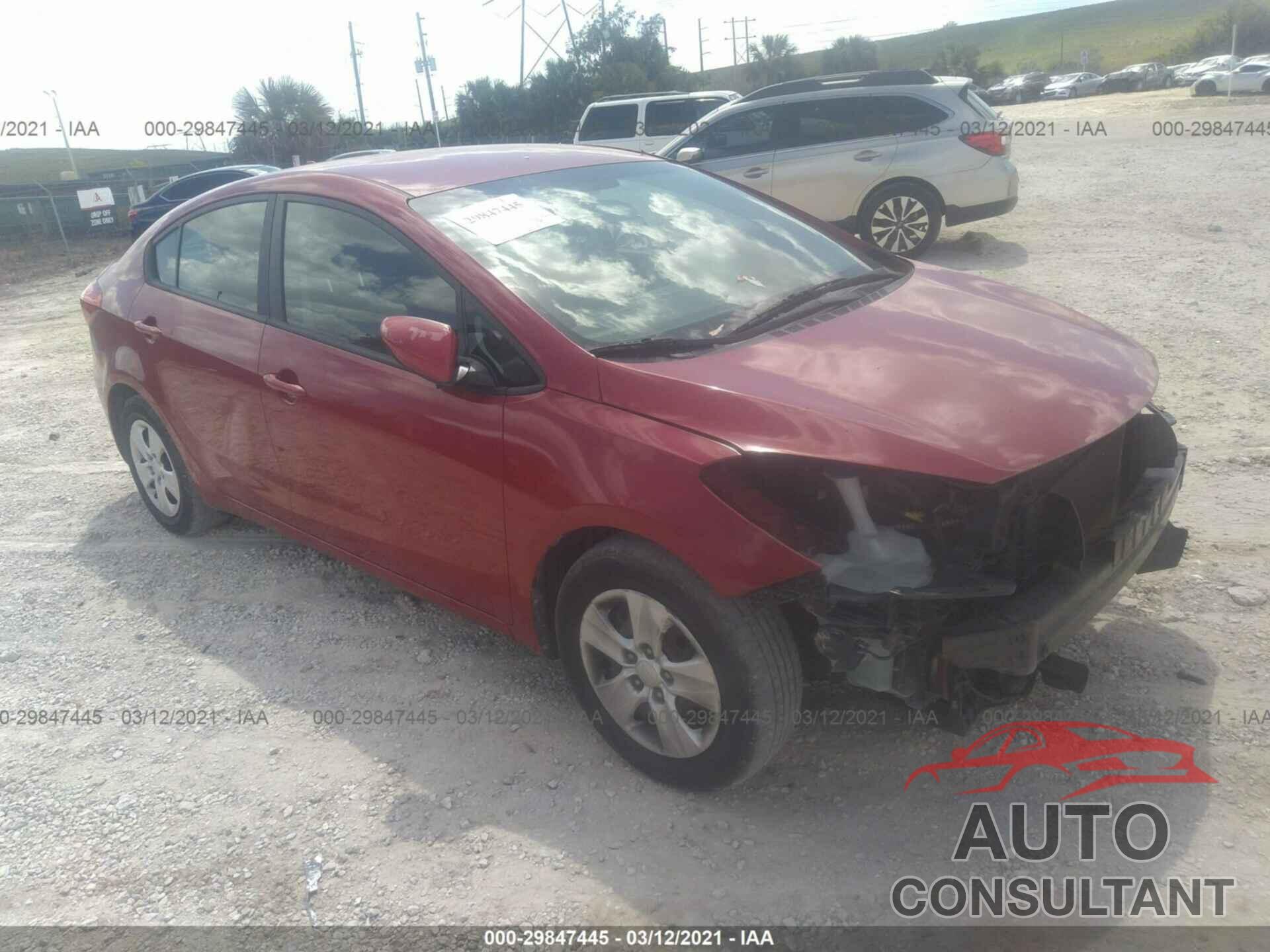 KIA FORTE 2016 - KNAFK4A69G5508413