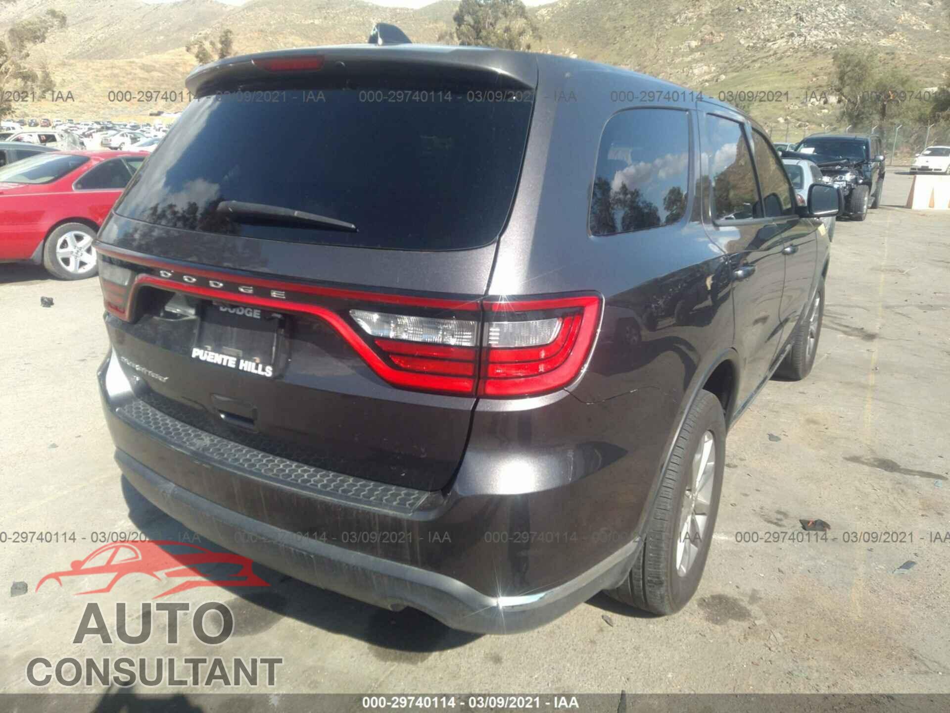 DODGE DURANGO 2018 - 1C4RDJAG1JC372735