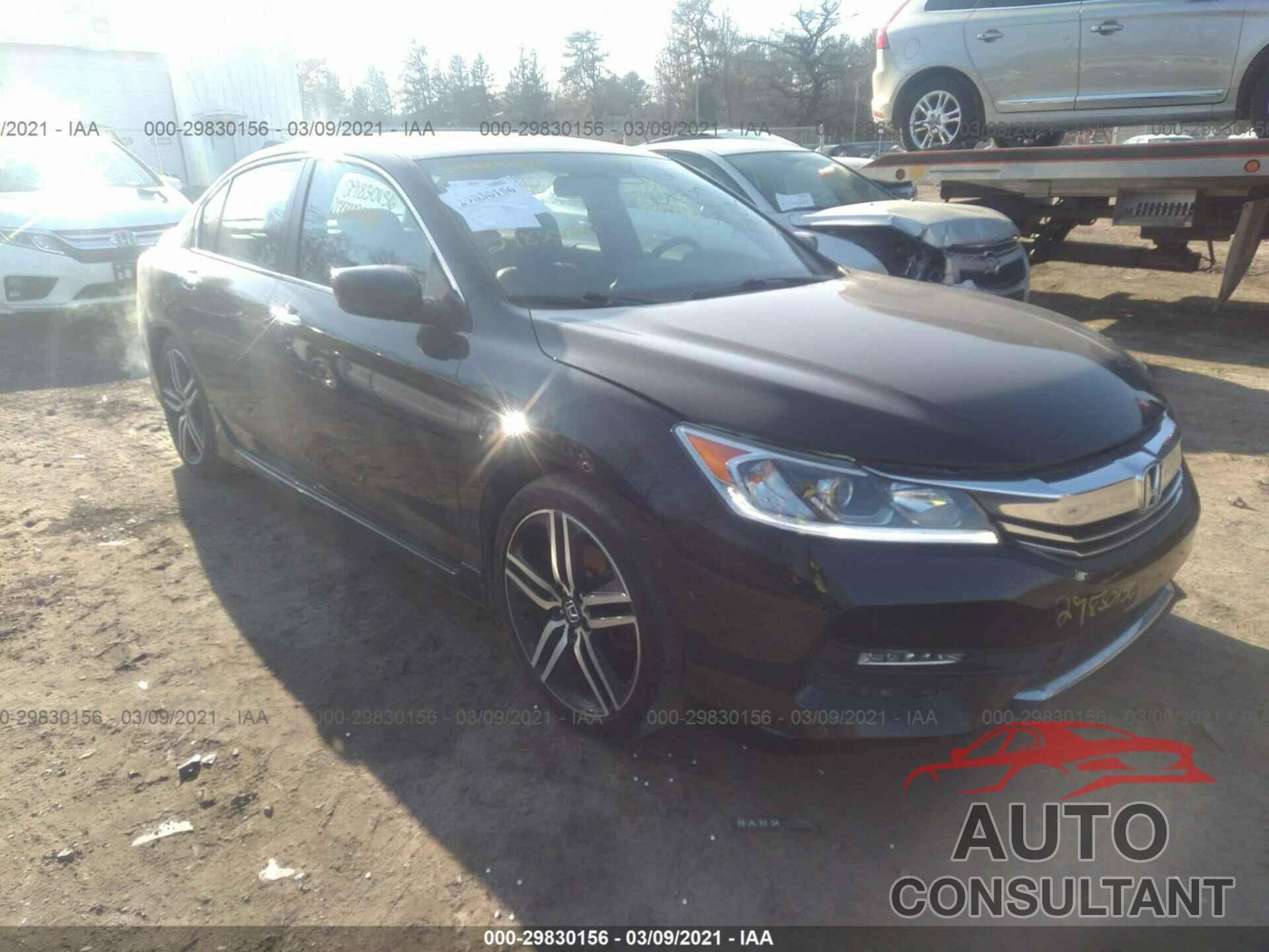 HONDA ACCORD SEDAN 2017 - 1HGCR2F1XHA111354