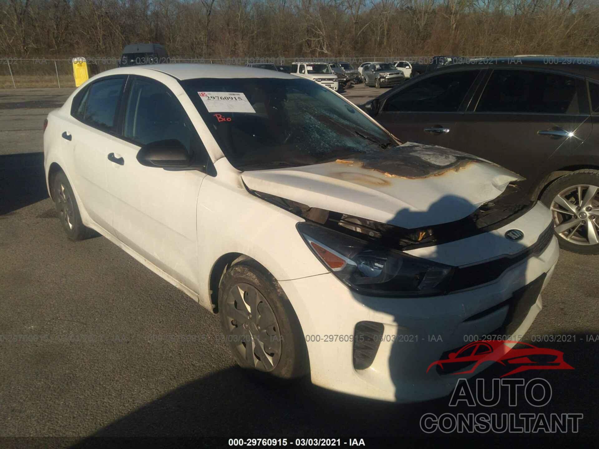 KIA RIO 2018 - 3KPA24AB7JE081514