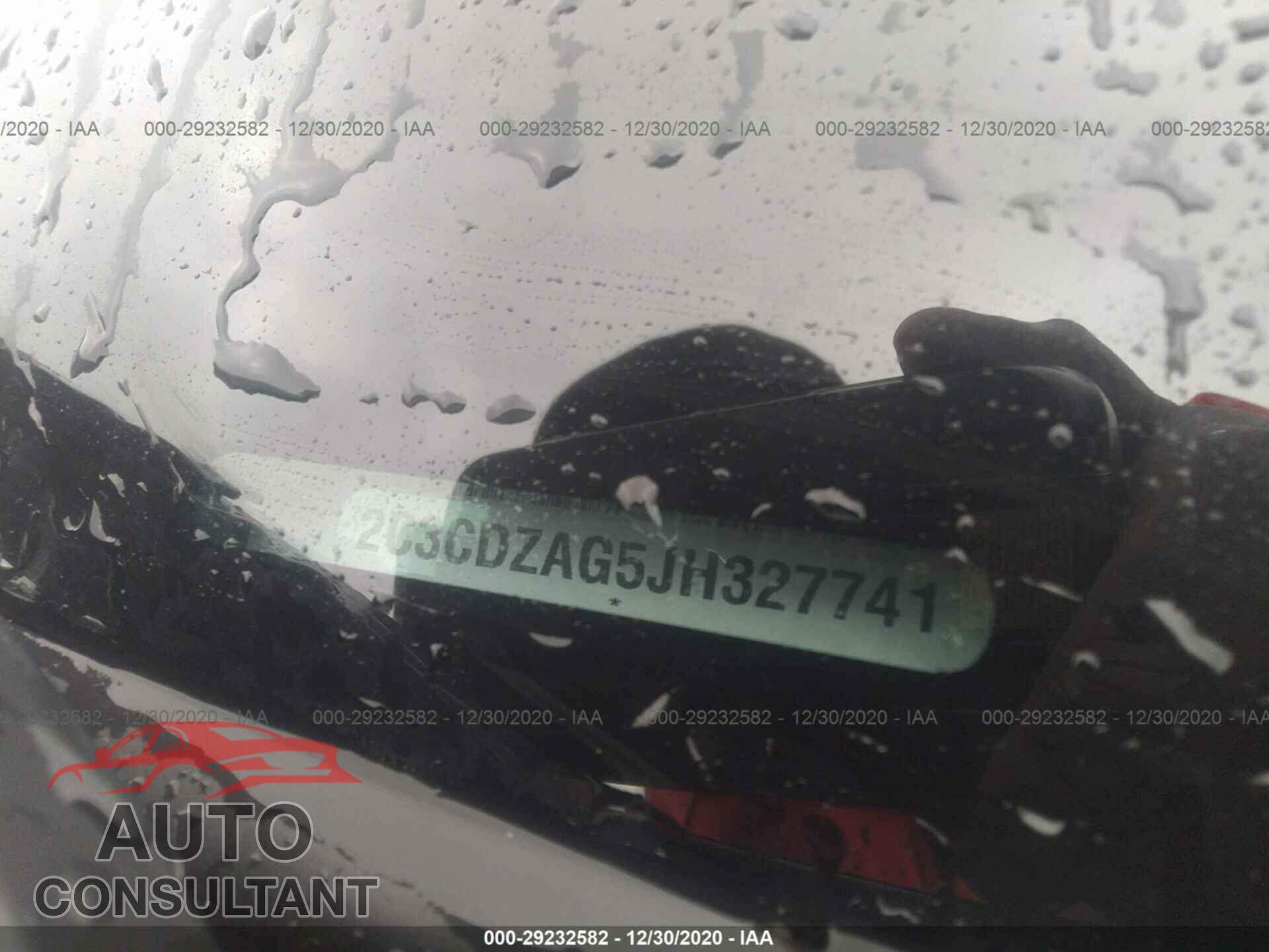 DODGE CHALLENGER 2018 - 2C3CDZAG5JH327741