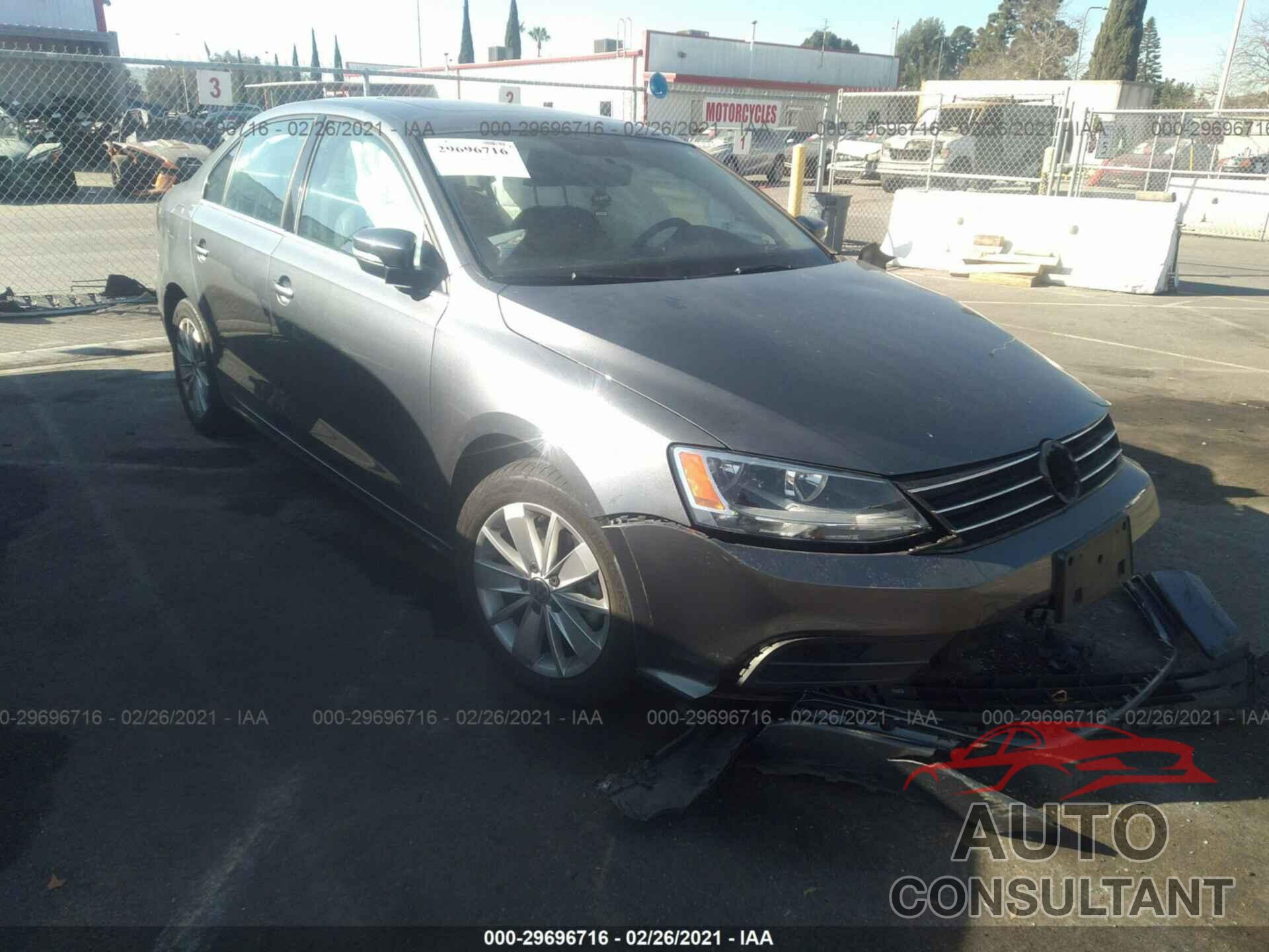 VOLKSWAGEN JETTA SEDAN 2016 - 3VWD67AJ3GM390726