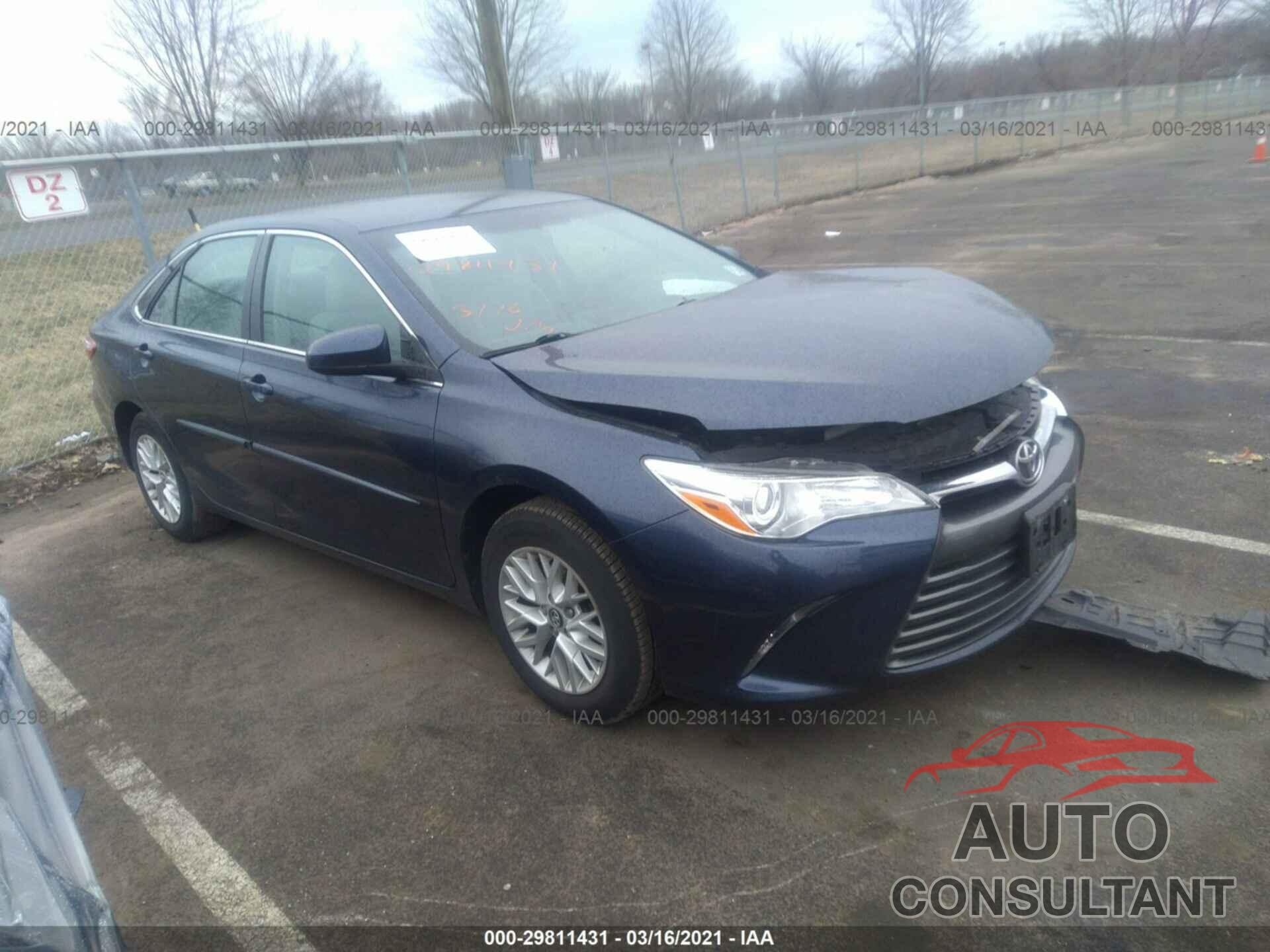 TOYOTA CAMRY 2016 - 4T4BF1FK0GR574897