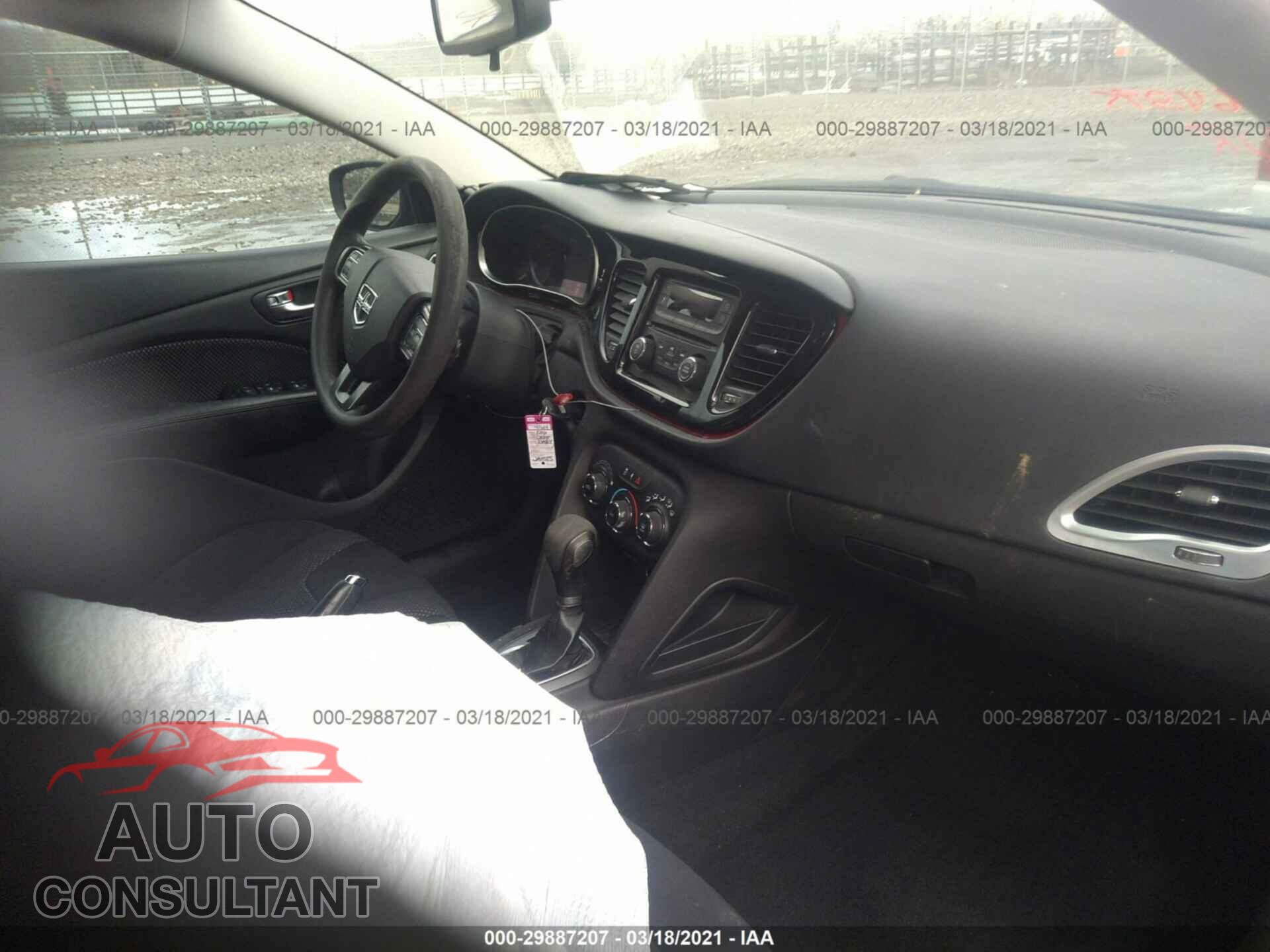 DODGE DART 2016 - 1C3CDFAA7GD505097