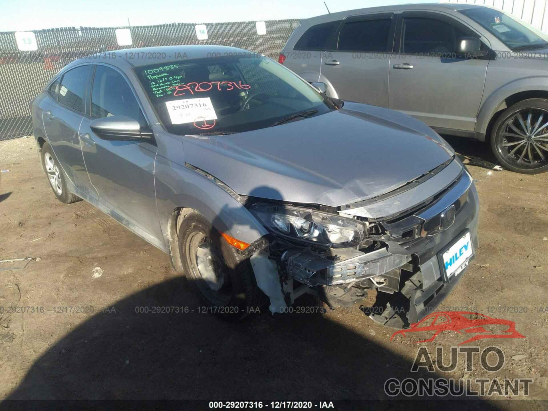 HONDA CIVIC SEDAN 2016 - 19XFC2F52GE035463