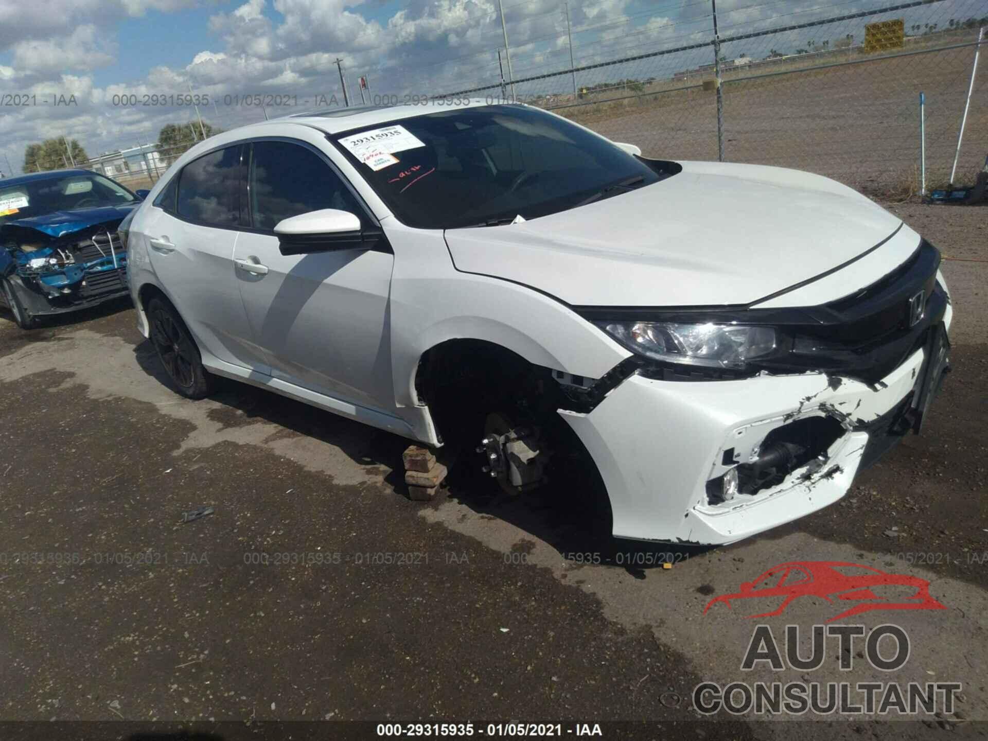 HONDA CIVIC HATCHBACK 2019 - SHHFK7H65KU226995
