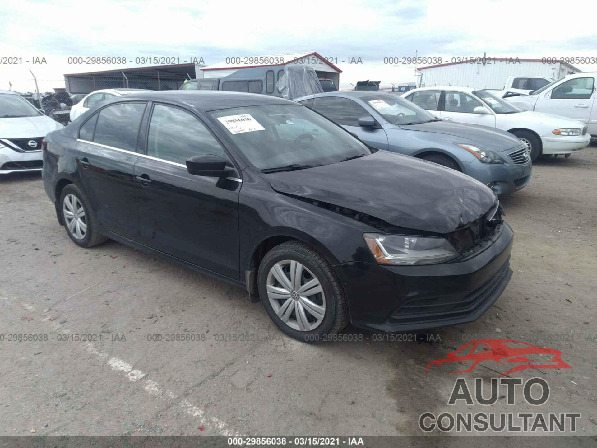 VOLKSWAGEN JETTA 2017 - 3VW2B7AJ2HM292243