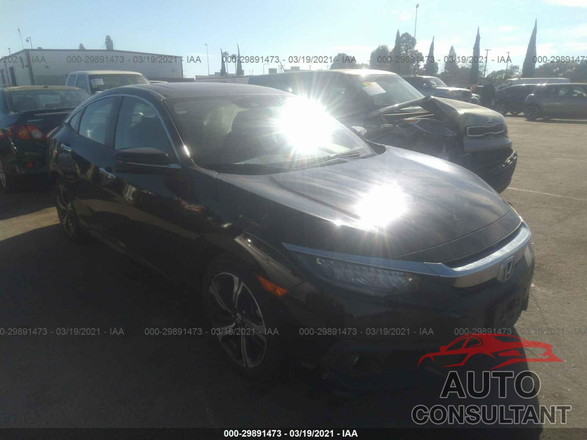 HONDA CIVIC SEDAN 2016 - 19XFC1F99GE219019