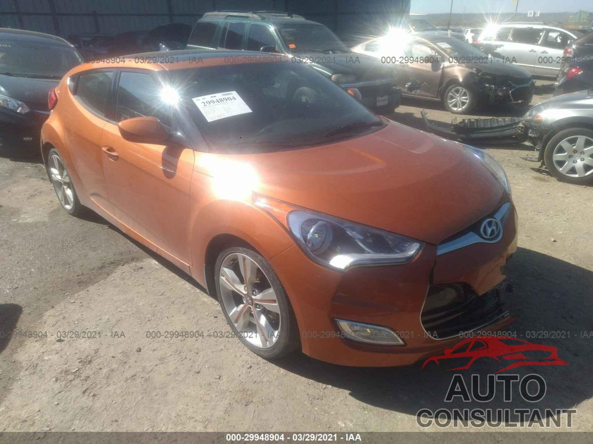 HYUNDAI VELOSTER 2016 - KMHTC6ADXGU299214