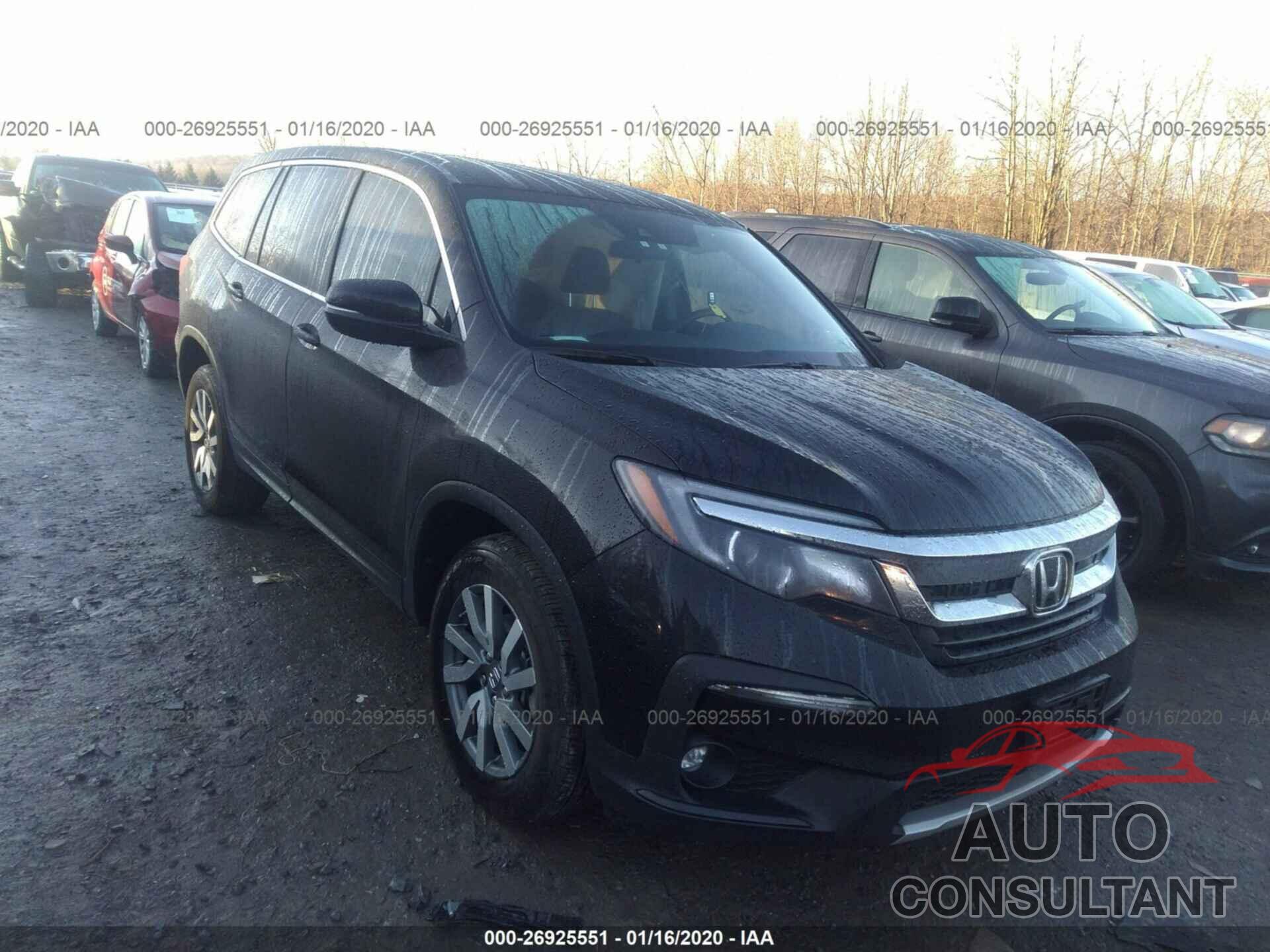 HONDA PILOT 2019 - 5FNYF6H39KB087856