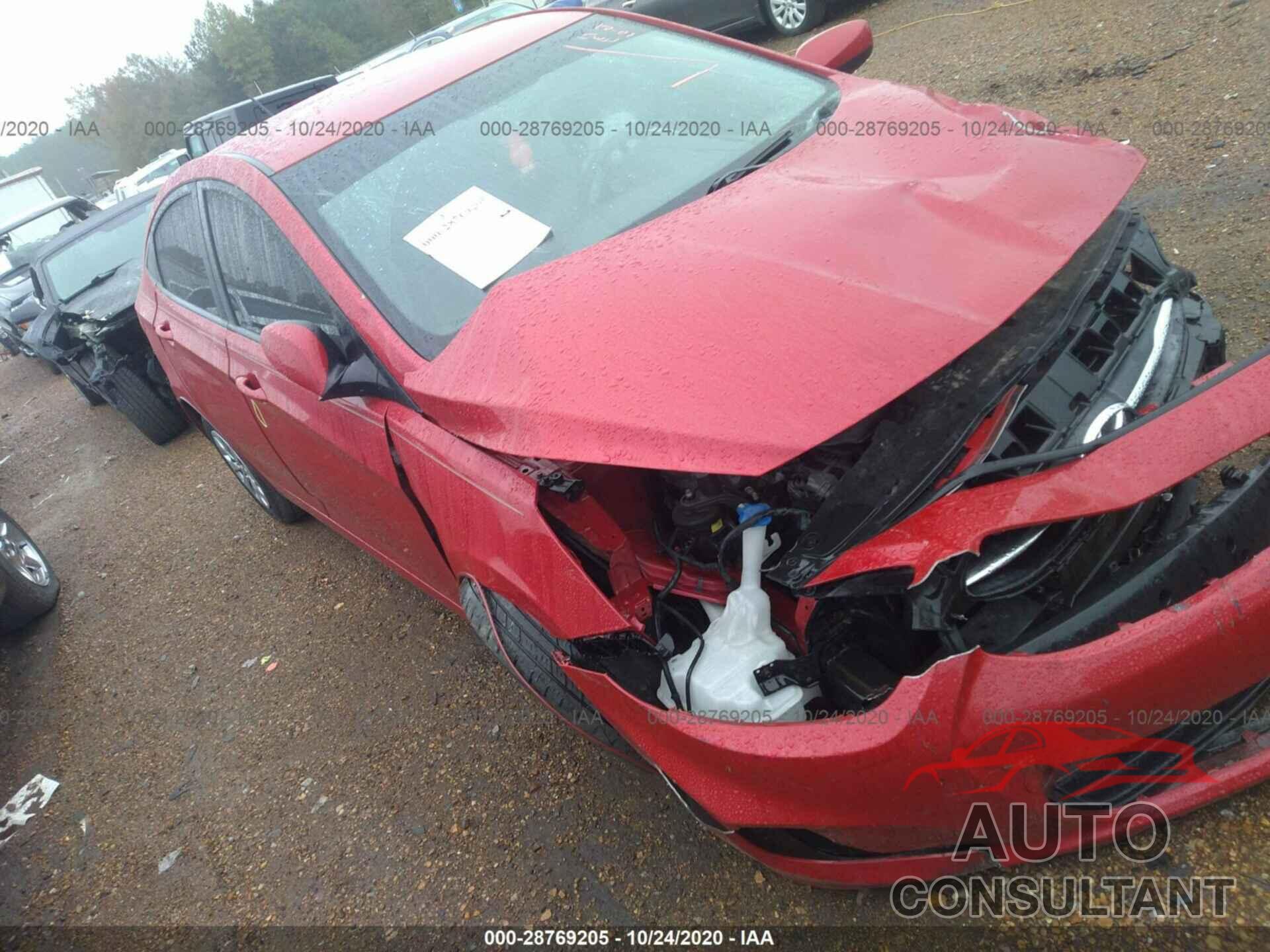 HYUNDAI ACCENT 2016 - KMHCT4AE9GU145672