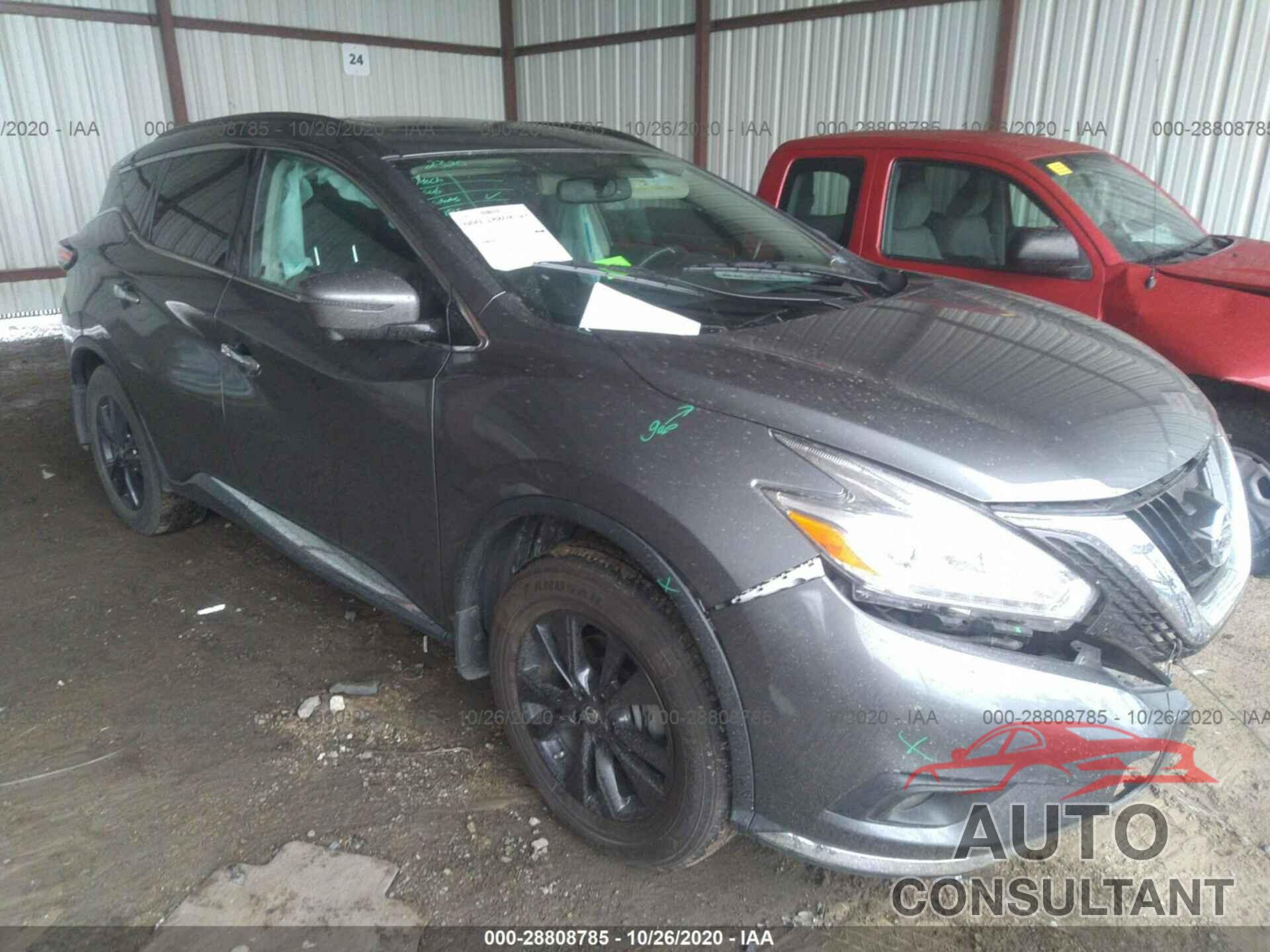 NISSAN MURANO 2017 - 5N1AZ2MG7HN173196