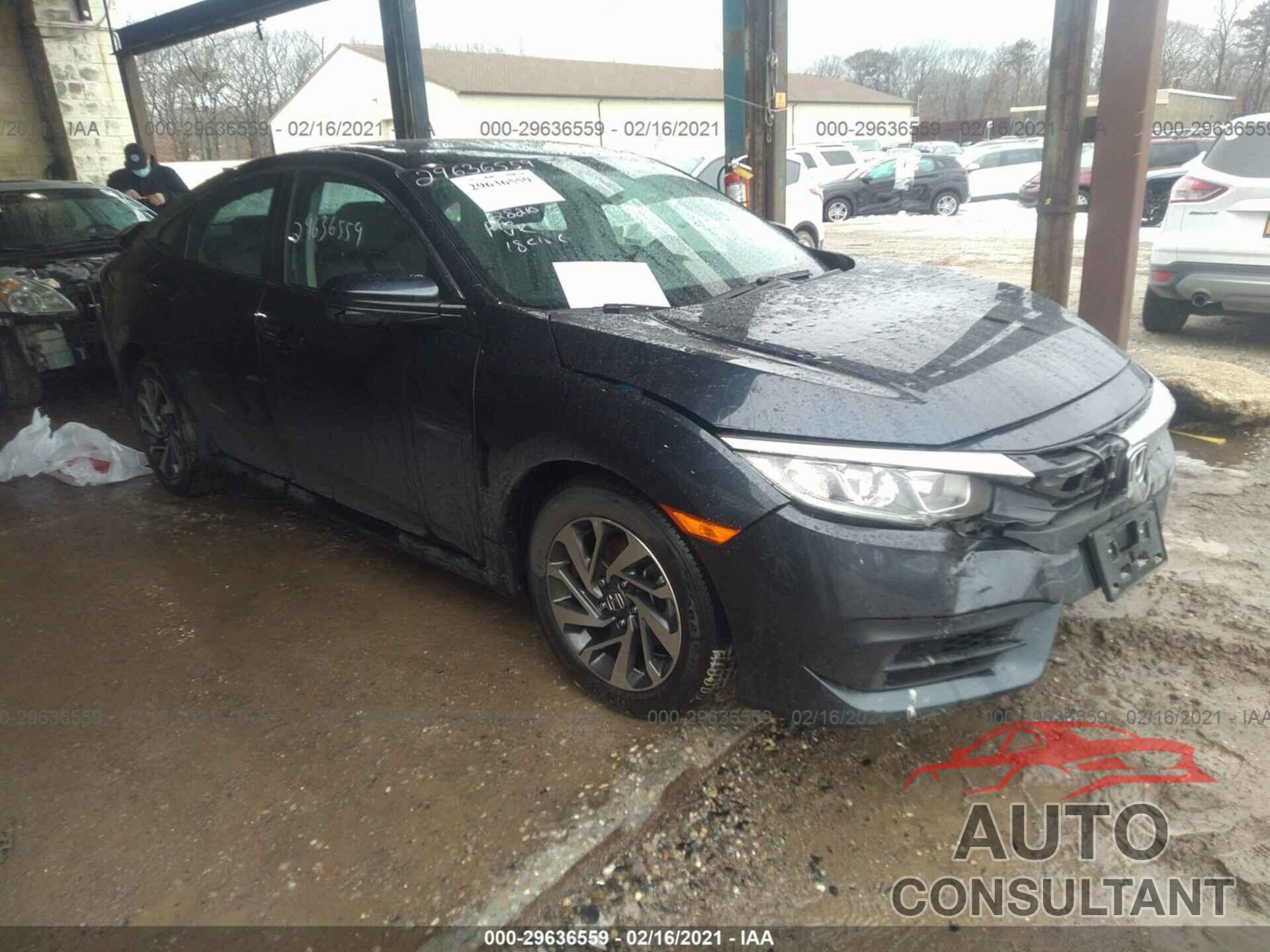 HONDA CIVIC SEDAN 2018 - 2HGFC2F76JH579866