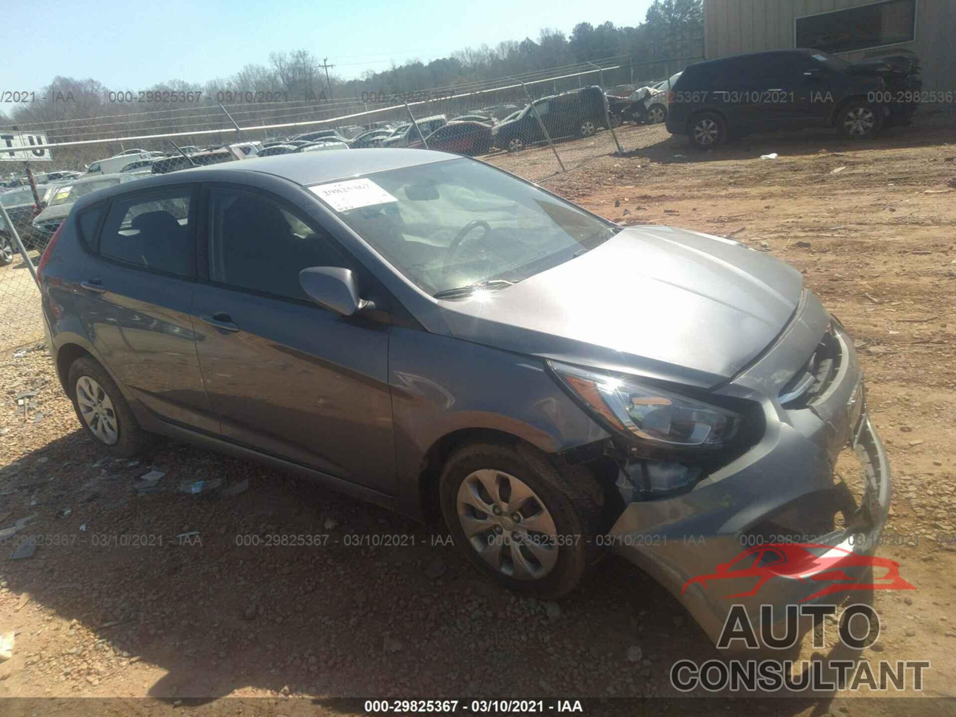 HYUNDAI ACCENT 2016 - KMHCT5AE2GU283687