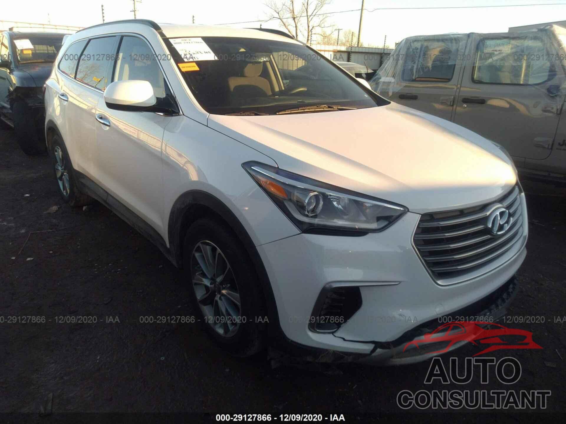 HYUNDAI SANTA FE 2017 - KM8SM4HF9HU213204