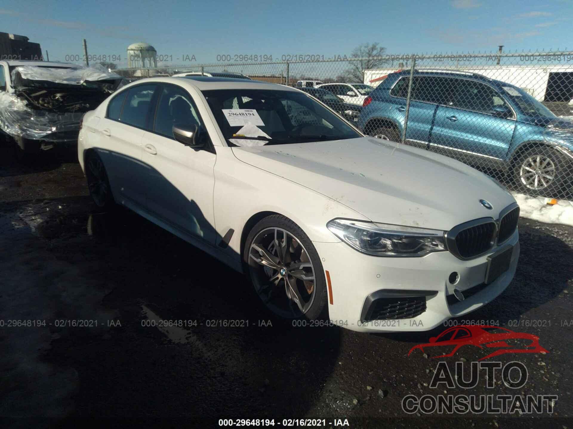 BMW 5 SERIES 2019 - WBAJB9C5XKB288625