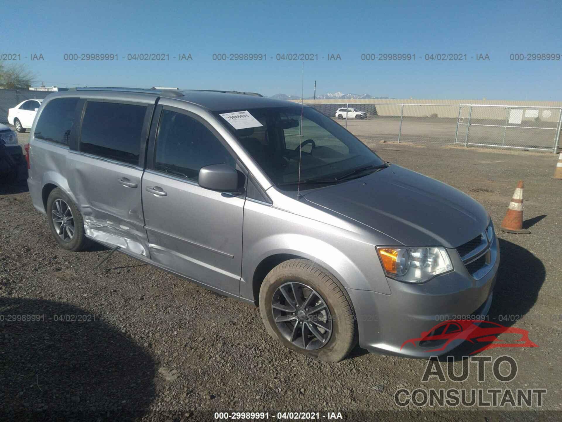 DODGE GRAND CARAVAN 2017 - 2C4RDGCGXHR625536