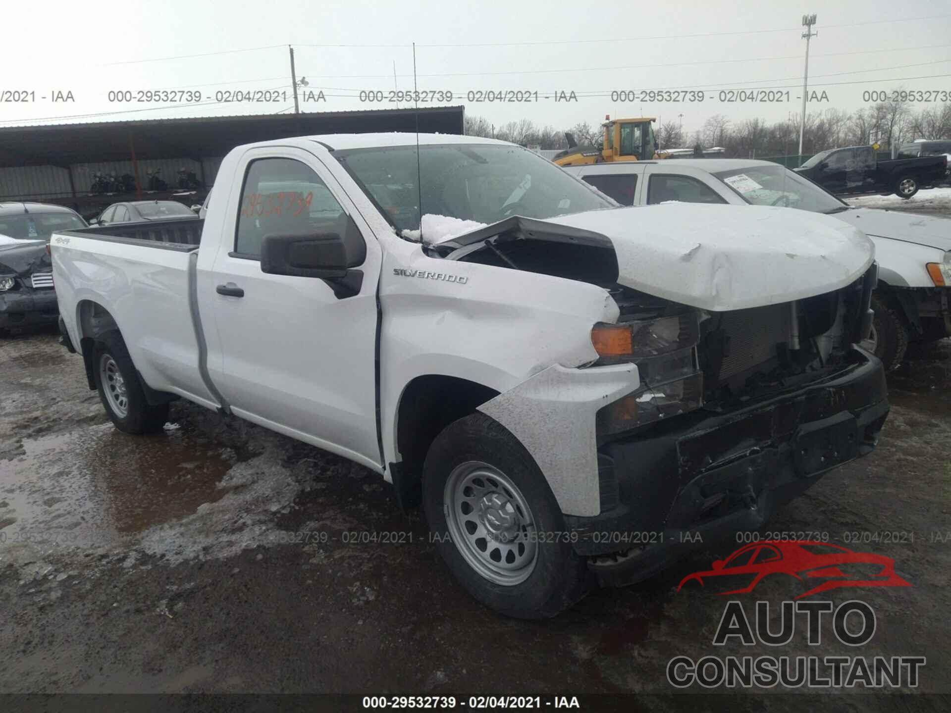 CHEVROLET SILVERADO 1500 2020 - 3GCNYAEH7LG168236
